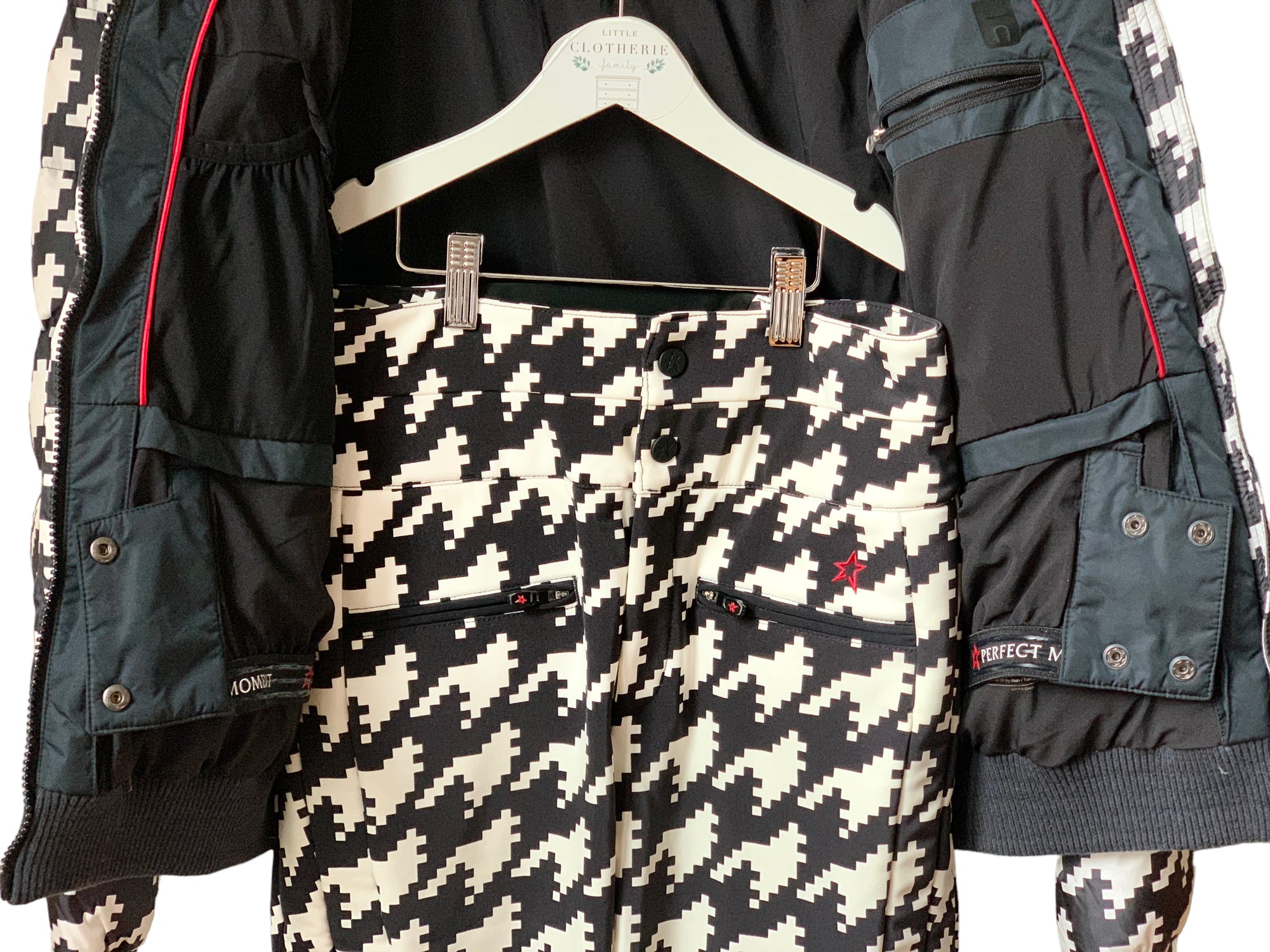 Pantalon ski Femme PERFECT MOMENT pied de poule taille S (36/38)