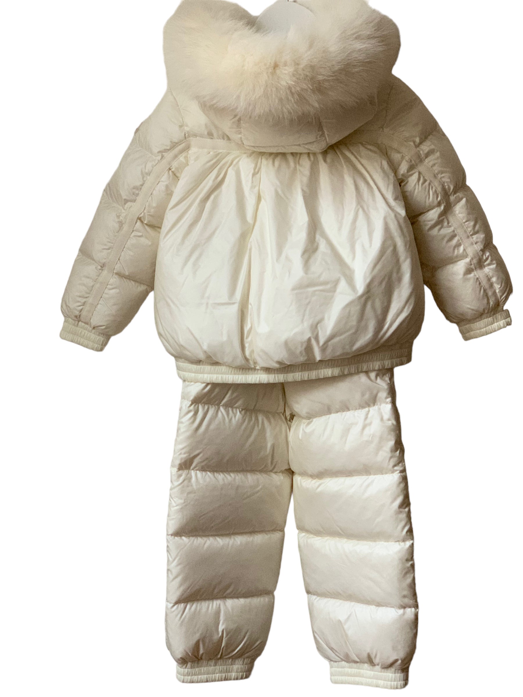 Tenue ski blanche Moncler 2 ans