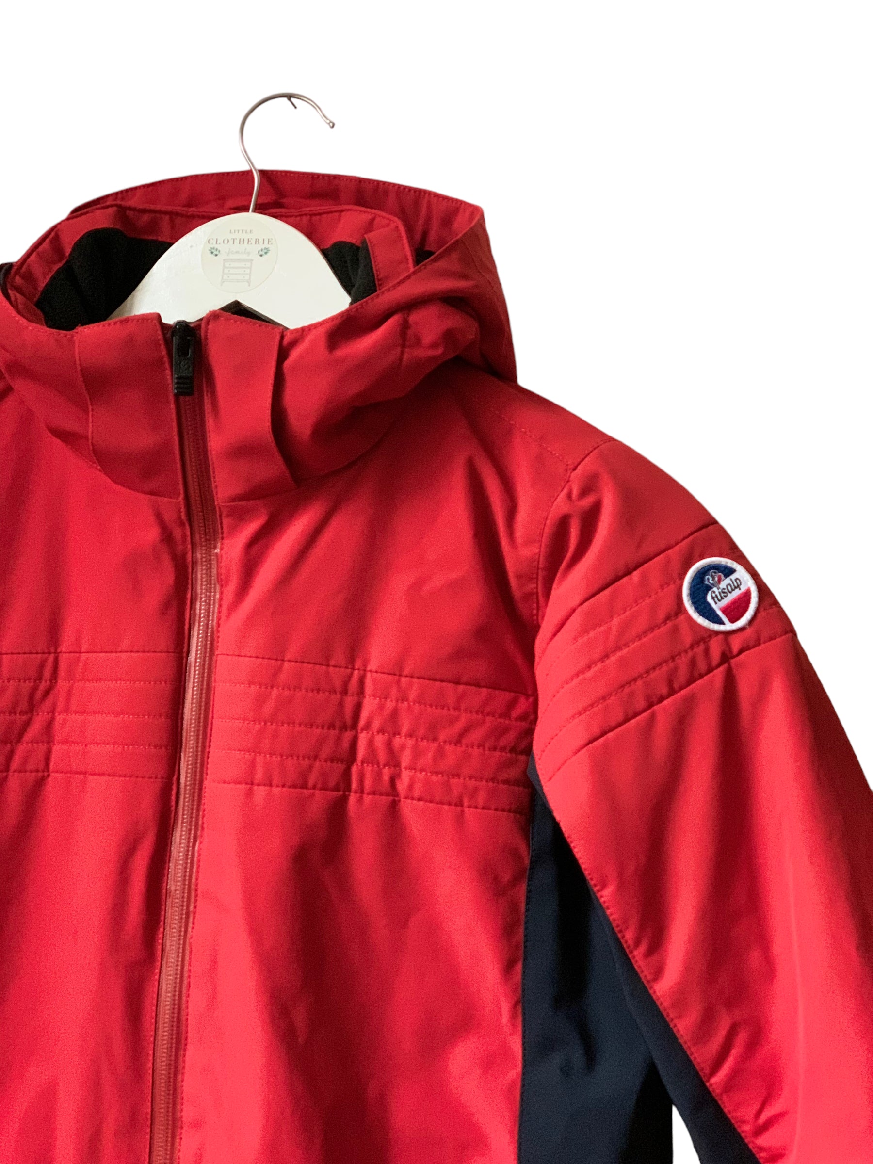 Veste ski Fusalp rouge 12 ans