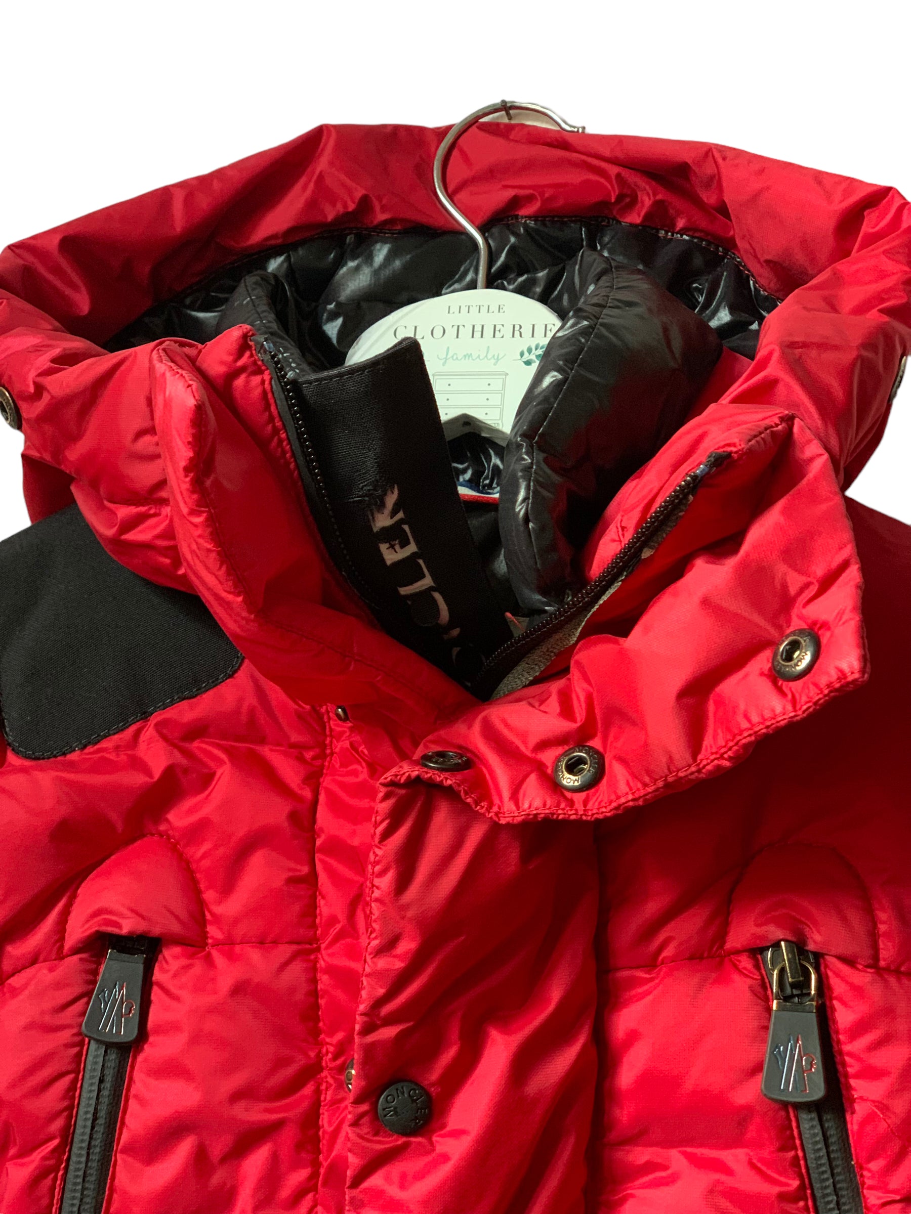 Ensemble ski Moncler rouge 5 ans
