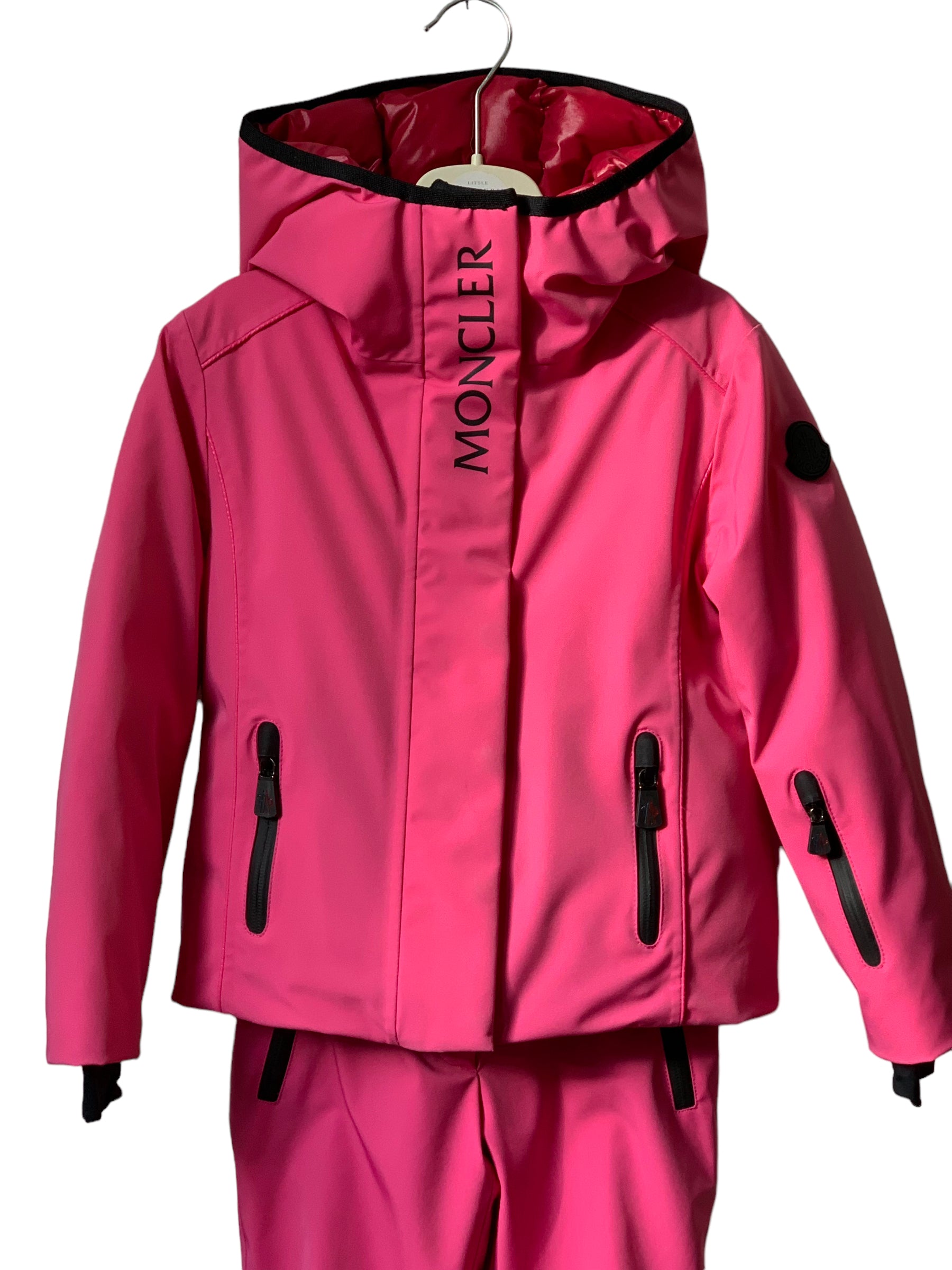 Tenue de ski Moncler rose 6 ans