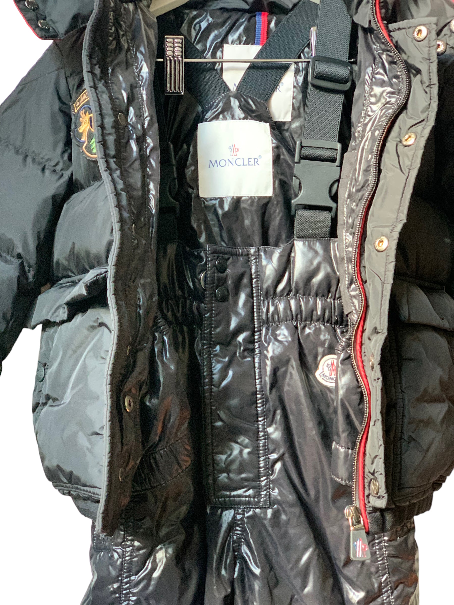 Ensemble ski NOIR Moncler 6 ans