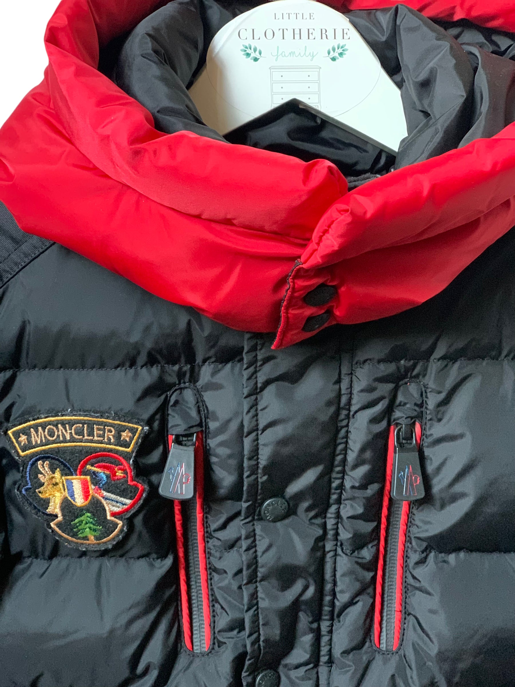 Ensemble ski NOIR Moncler 6 ans