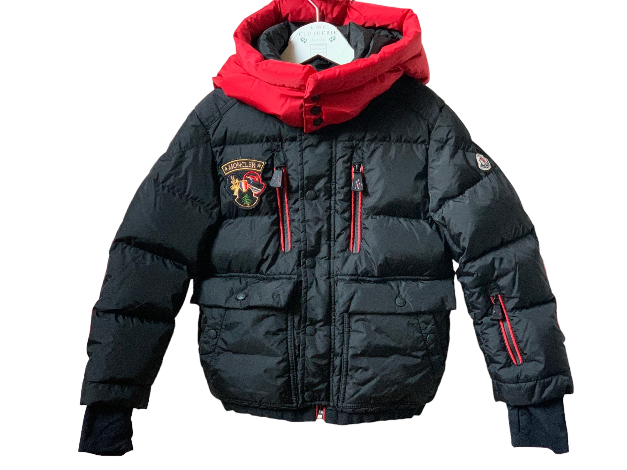 Ensemble ski NOIR Moncler 6 ans