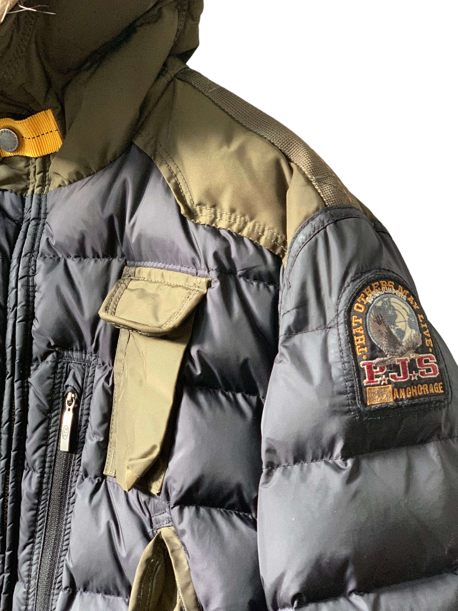 Blouson ski Parajumpers kaki 10 ans (petit 10)