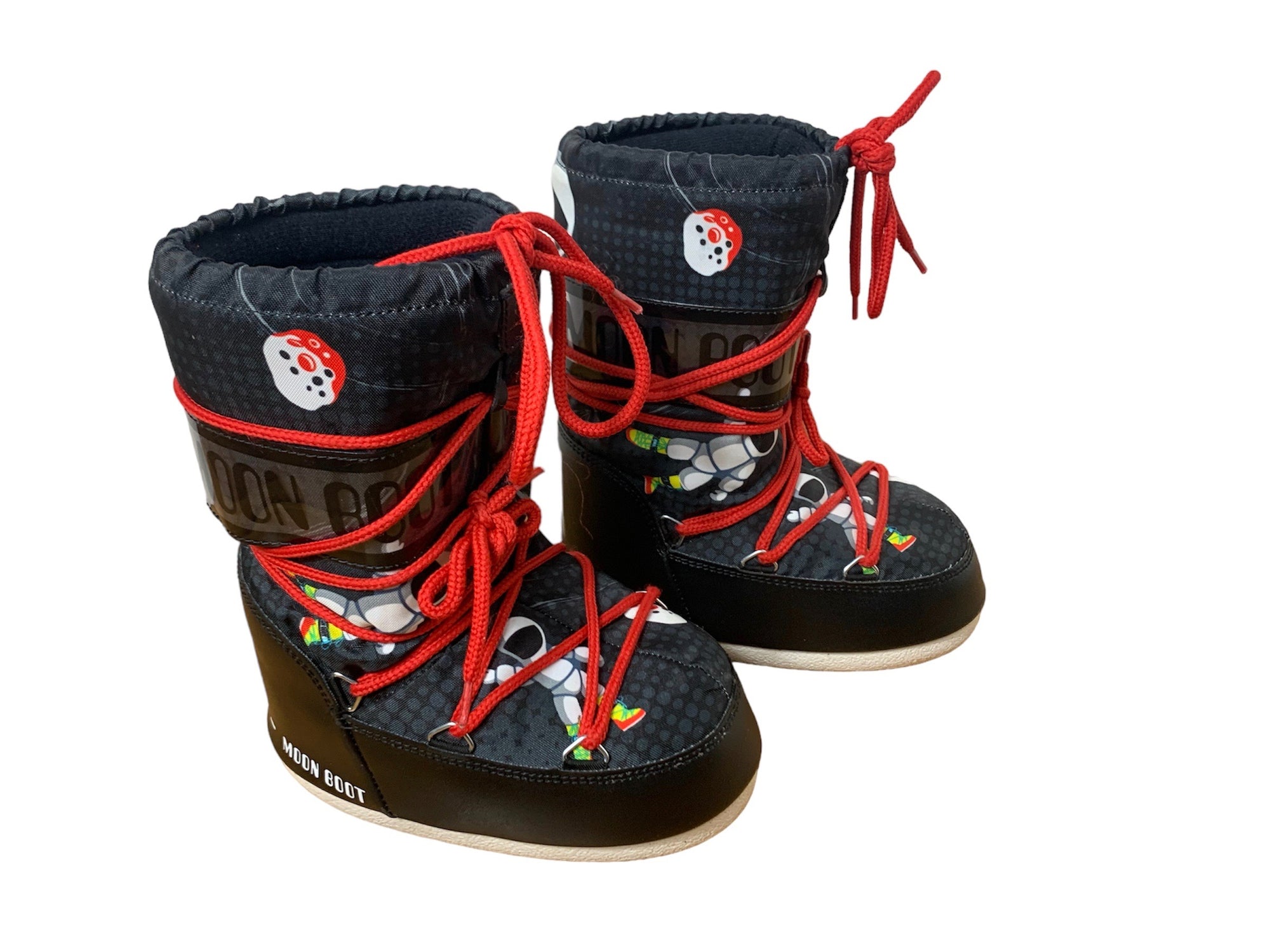Moonboots Edition limitée Cosmonaute Noir &Rouge 27-30