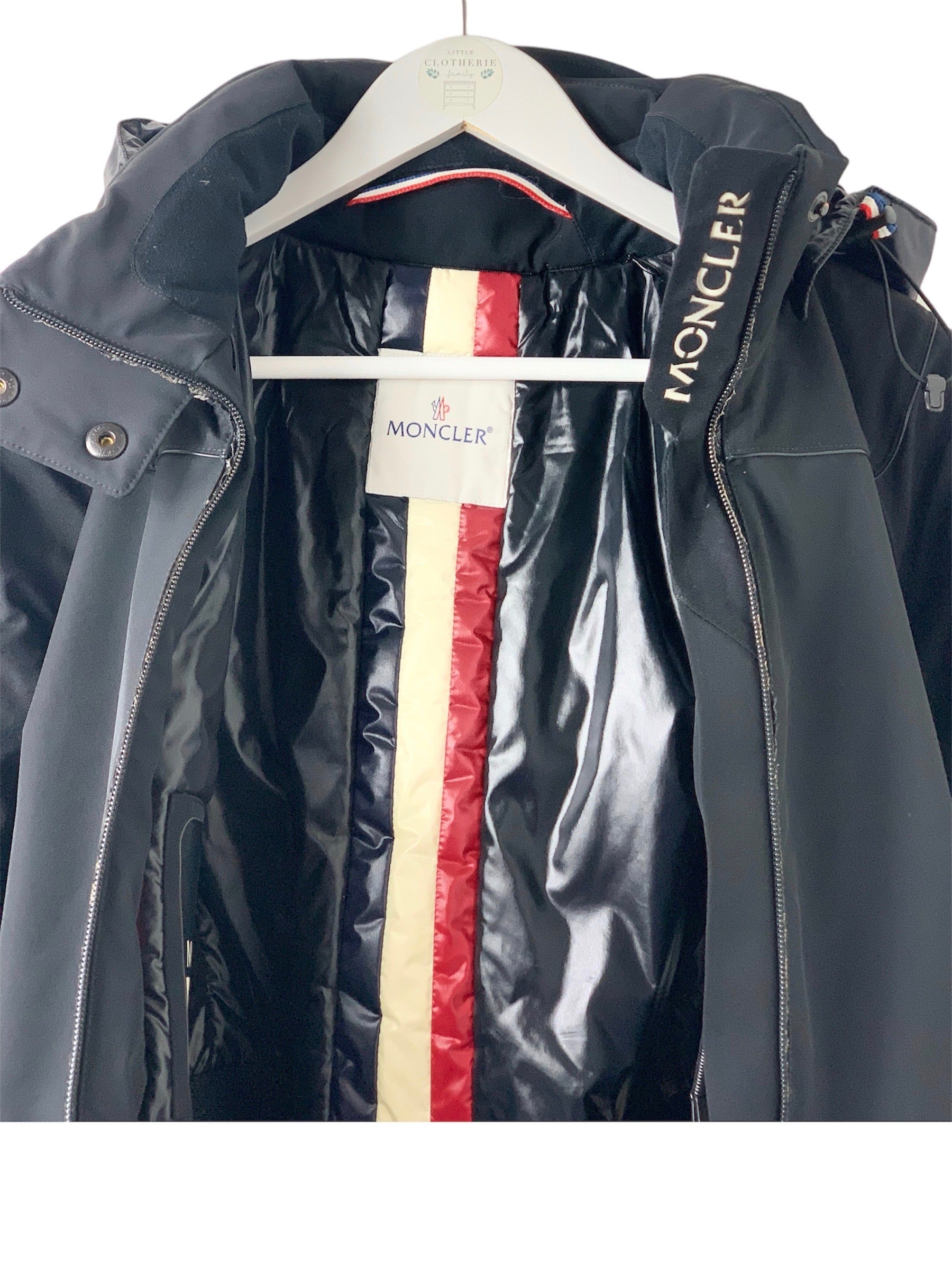 Veste de ski Moncler Noire Taille 38/40