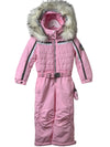 Combinaison rose clair ski Poivre Blanc 3 ans