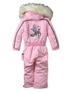 Combinaison rose clair ski Poivre Blanc 3 ans