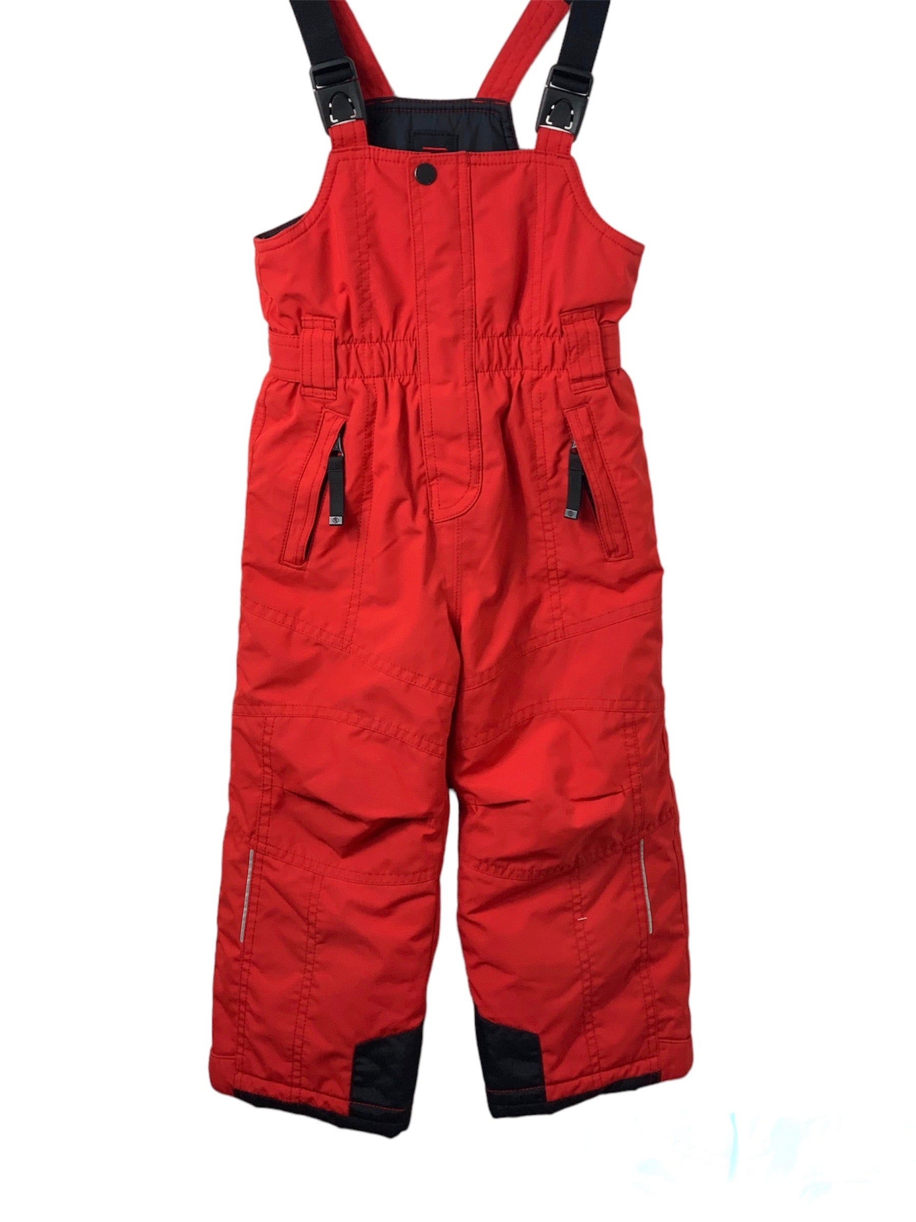 Tenue de ski Poivre Blanc rouge et orange 4/6 ans