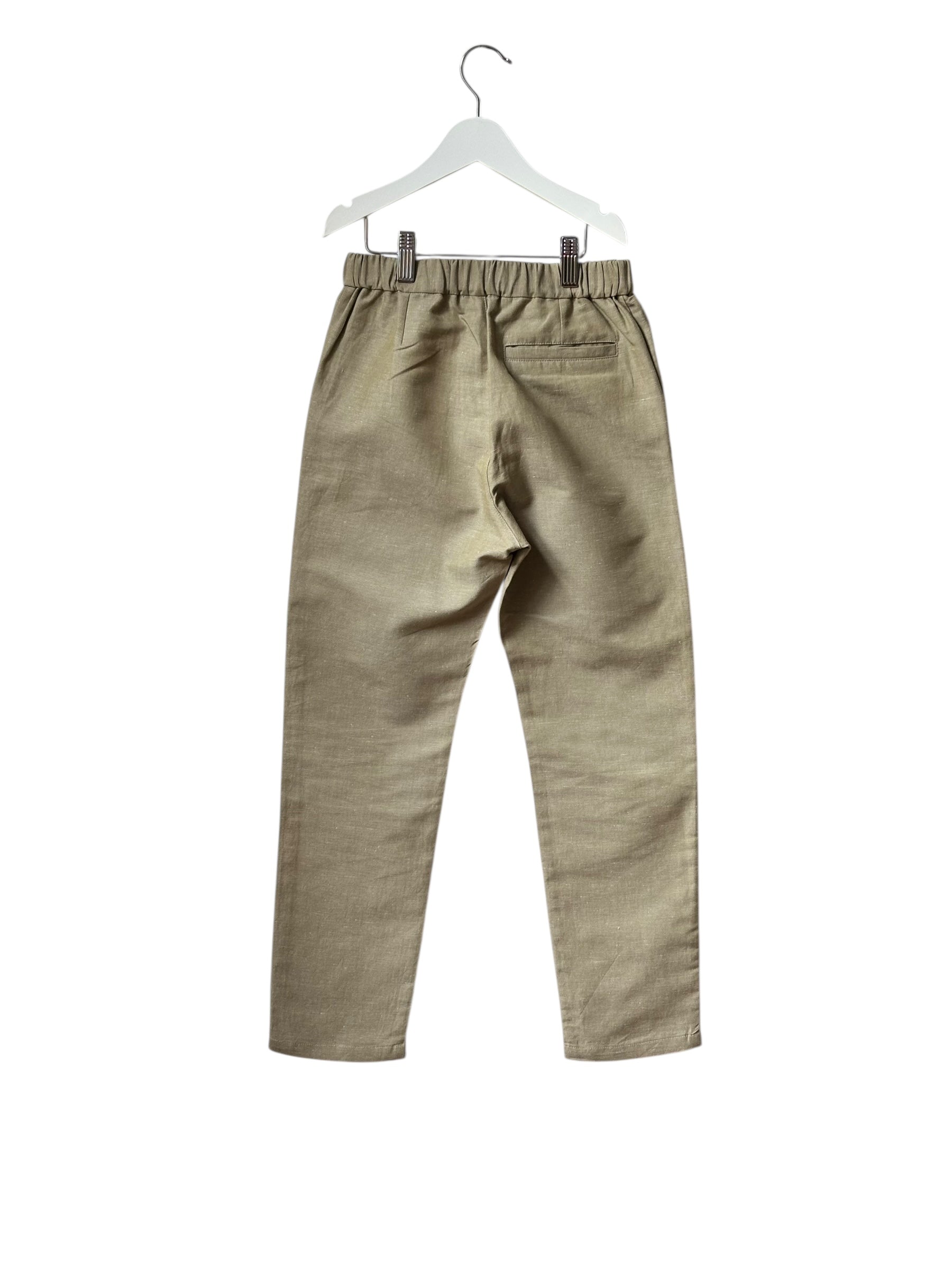 Costume Bonpoint Kaki clair 10/12 ans