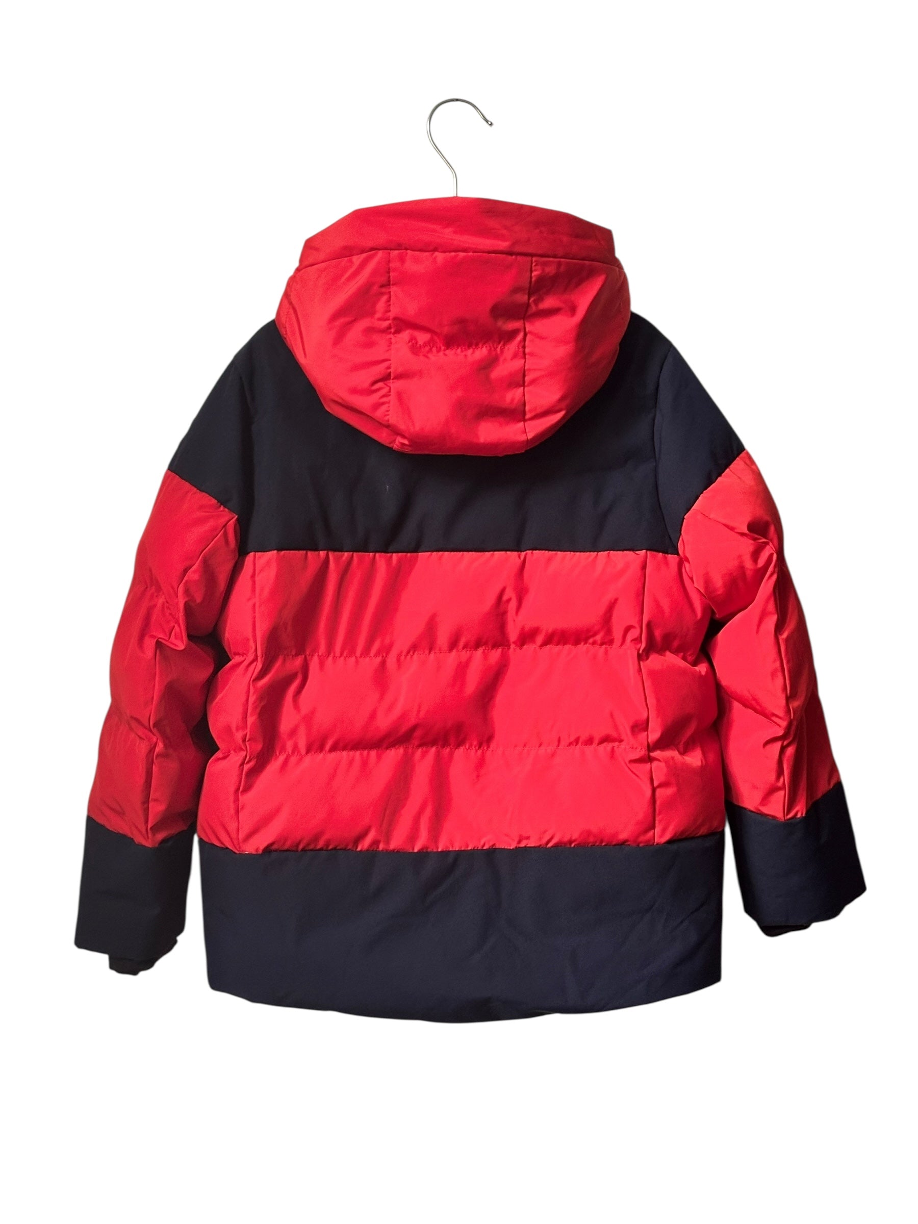 Veste ski Fusalp rouge/marine 8 ans