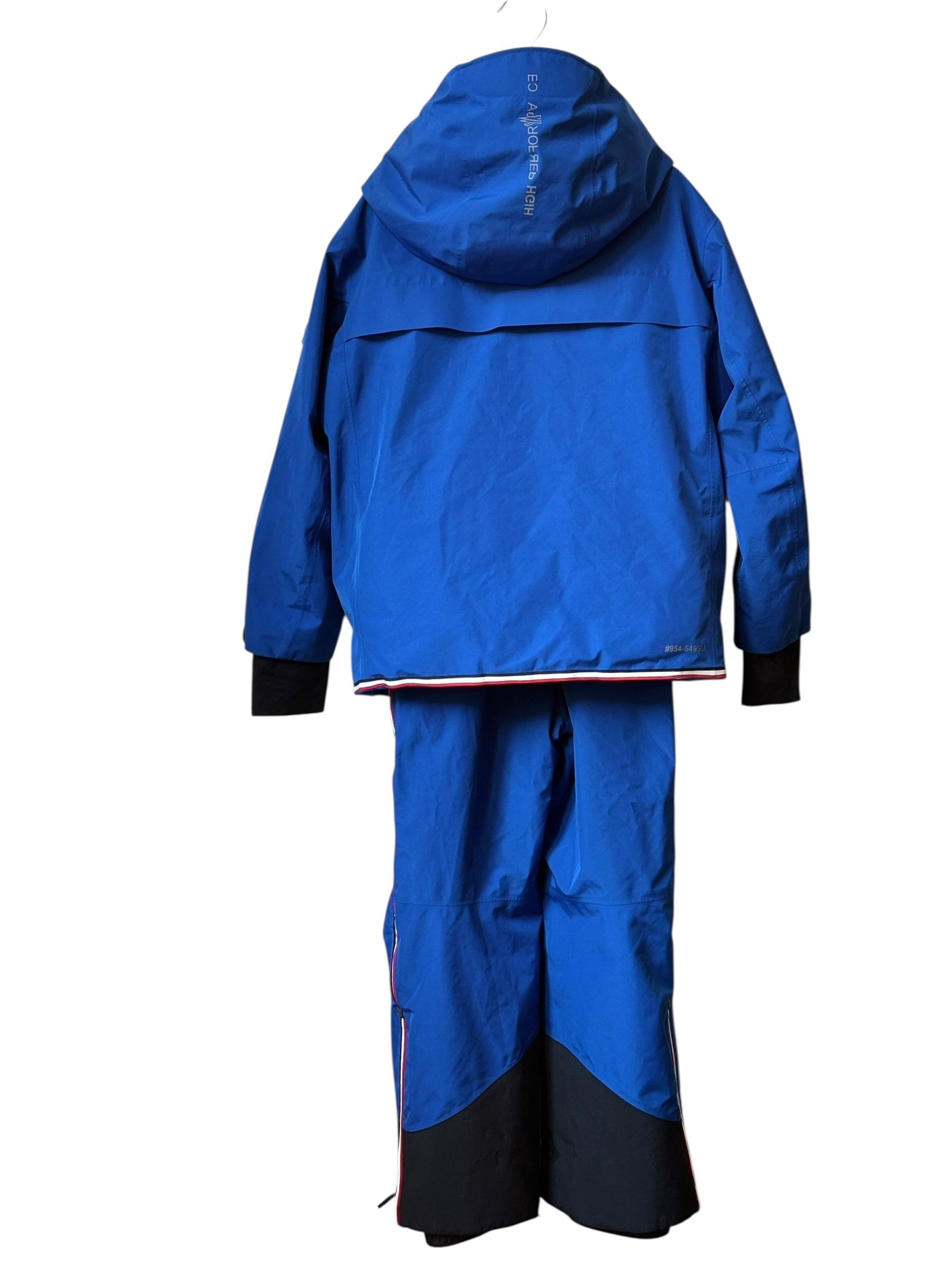 Tenue de ski Moncler bleu roi 8 ans