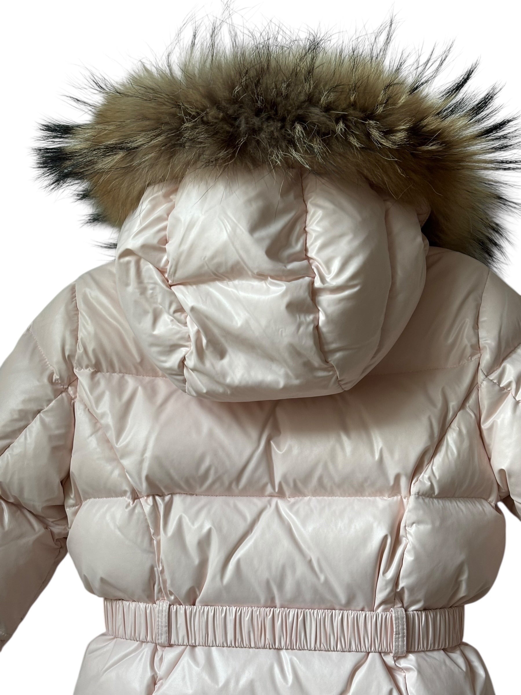 Doudoune ski rose Moncler 3 ans