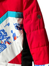 Veste ski rouge Poivre blanc taille M (38)