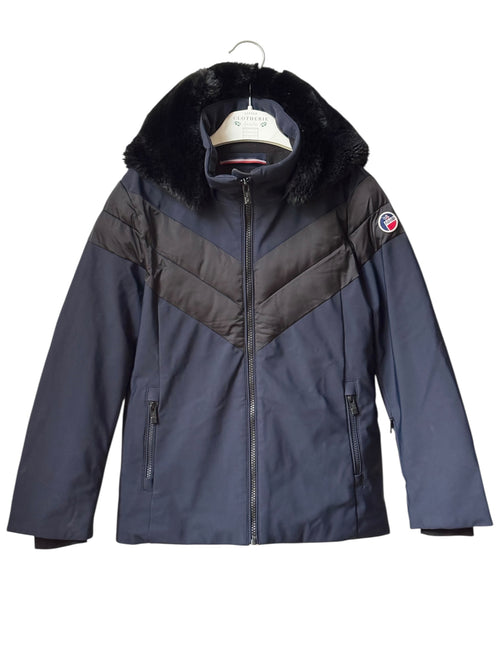 Veste ski marine/noire mixte Fusalp 10 ans