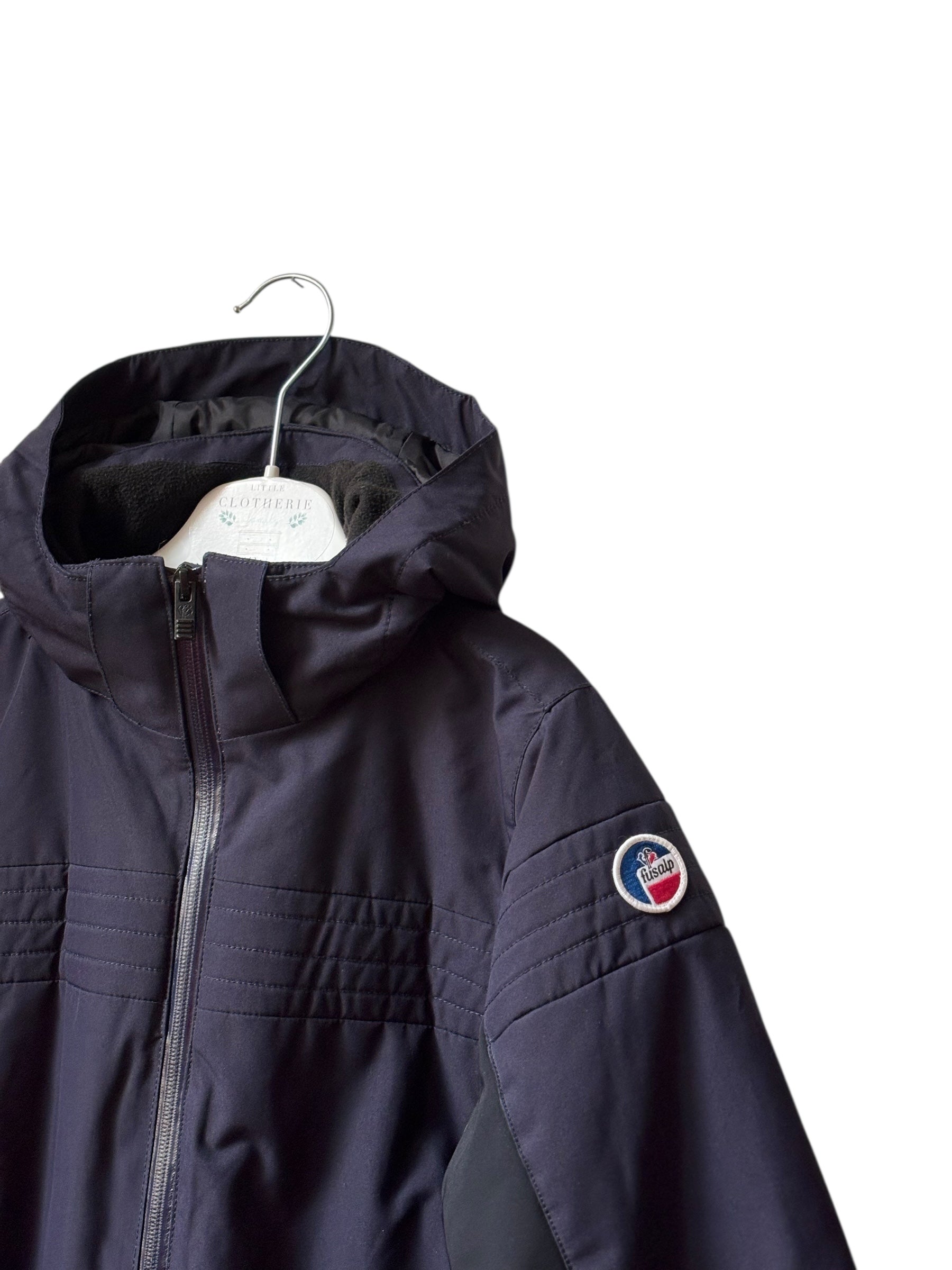 Veste ski Fusalp 10 ans noir / bleu nuit