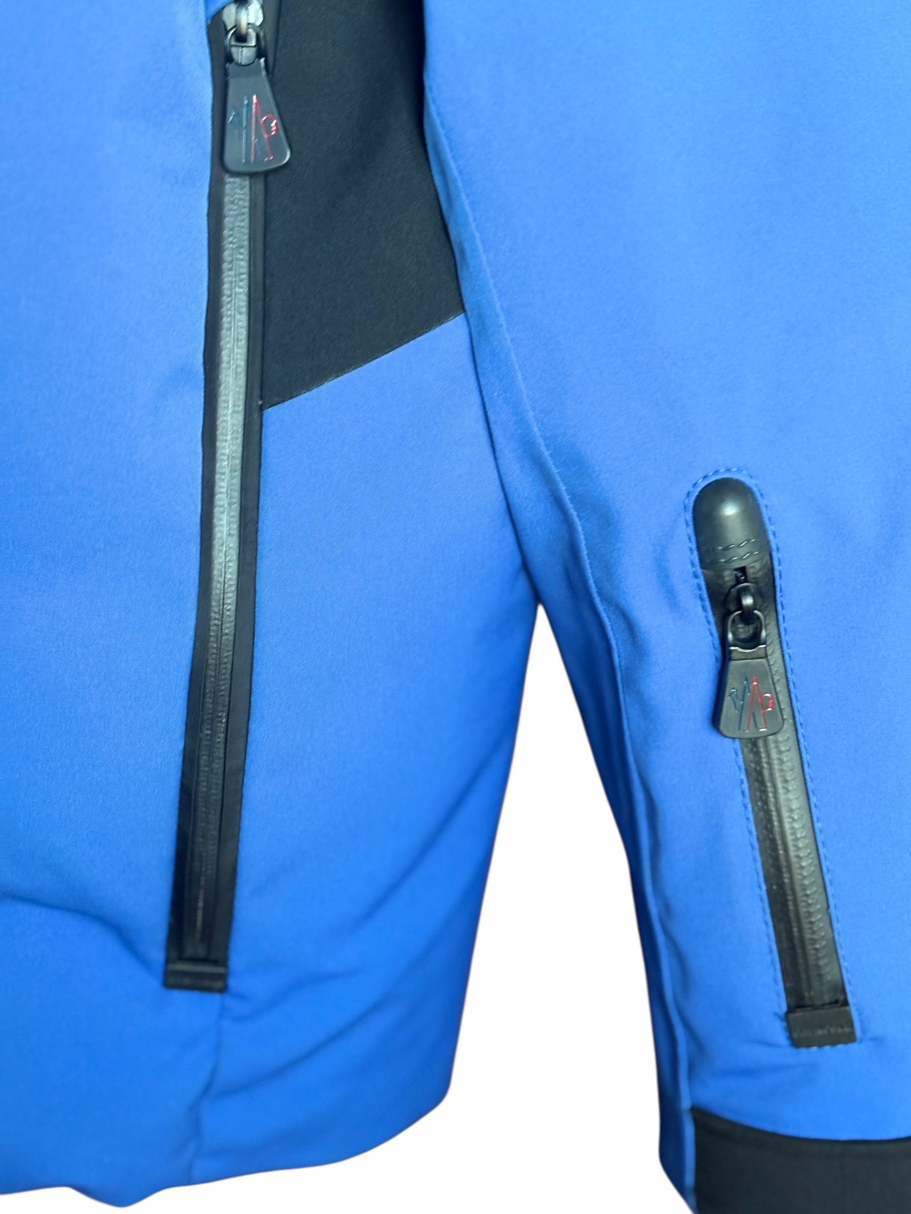 Veste ski Moncler Grenoble bleu 8 ans