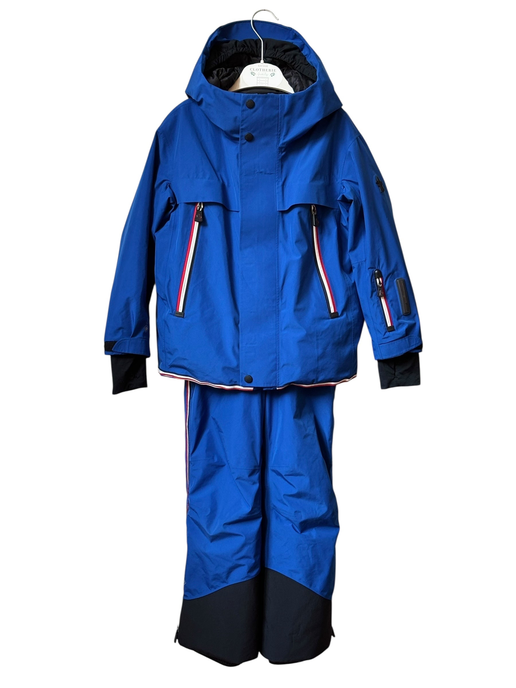 Tenue de ski Moncler bleu roi 8 ans