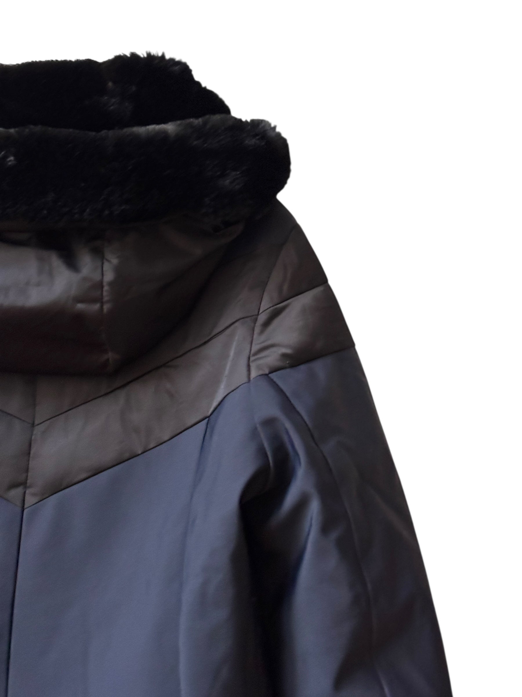 Veste ski marine/noire mixte Fusalp 10 ans