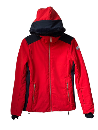 Veste ski Femme rouge et marine FUSALP taille 38 (36)
