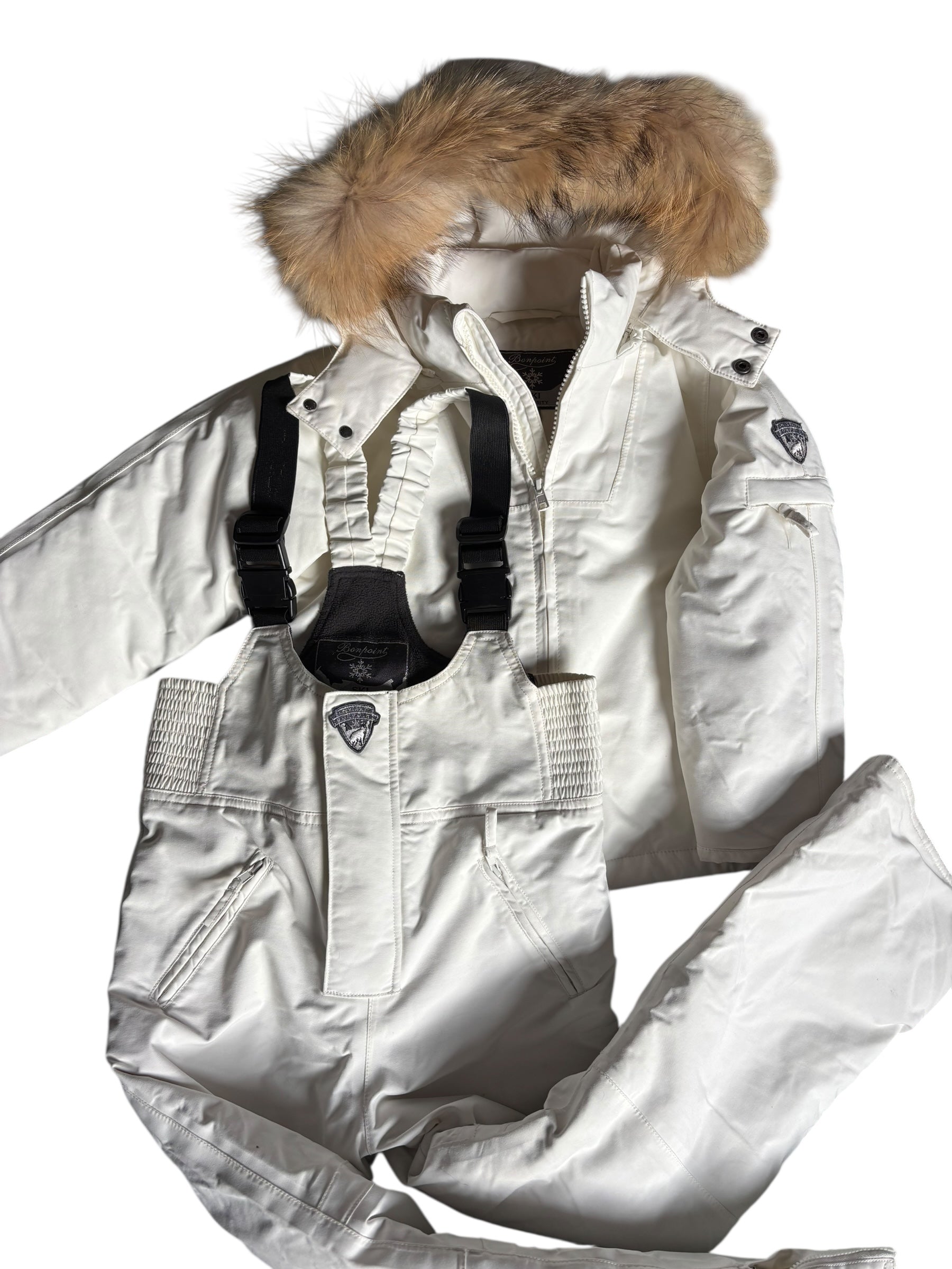Ensemble ski Bonpoint Blanc 6 ans