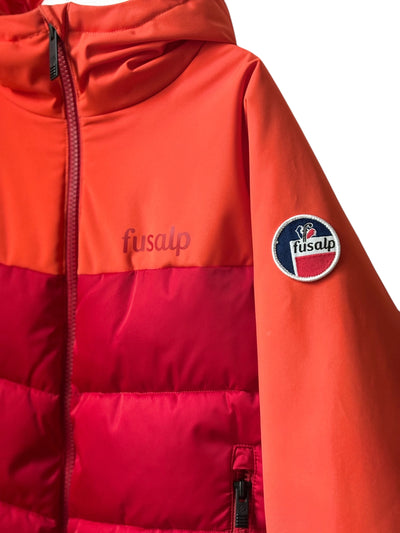 Doudoune ski Fusalp 10 ans rouge/orange