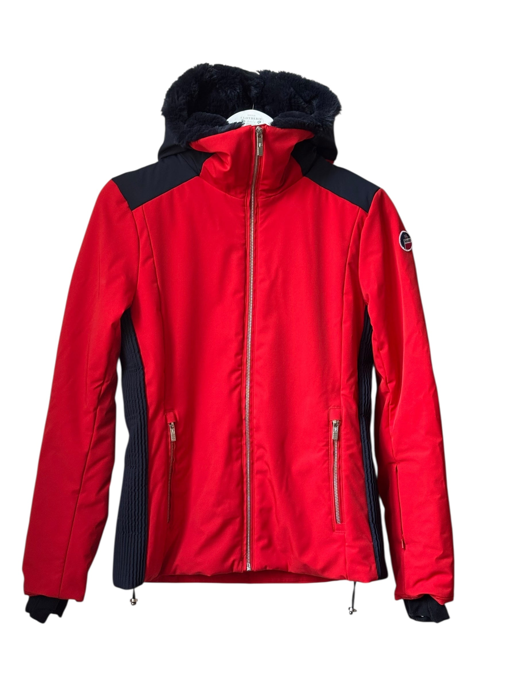 Veste ski Femme rouge et marine FUSALP taille 38 (36)