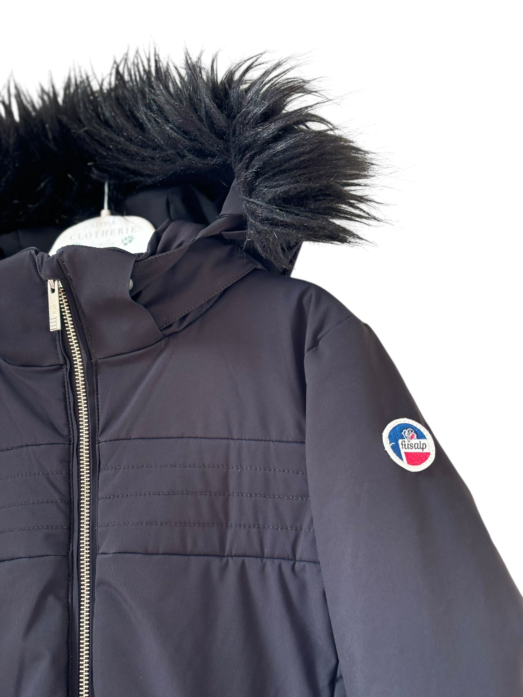 Veste ski noire fille Fusalp 8 ans