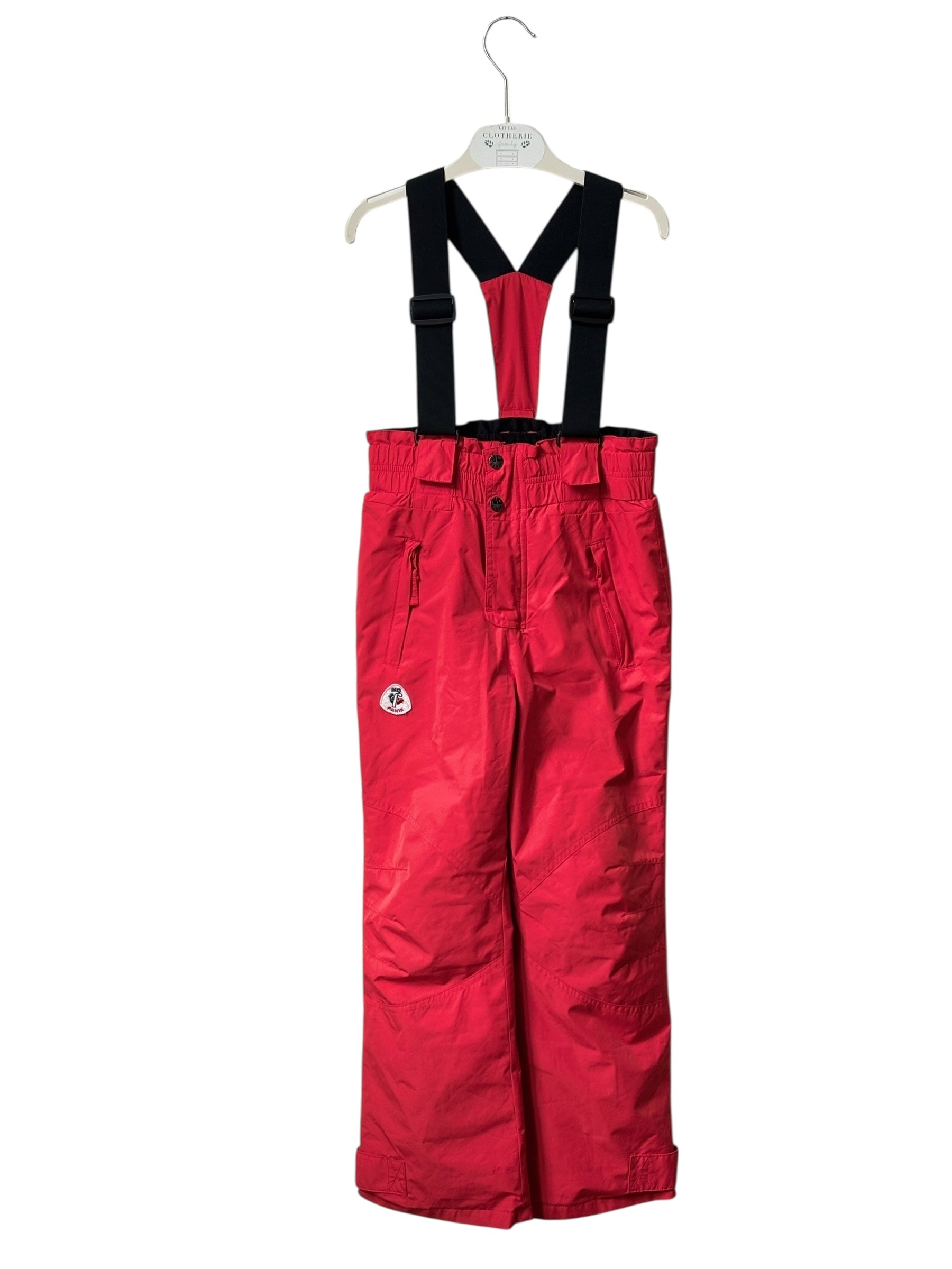 Ensemble ski Fusalp No Panik rouge et rose 8 ans