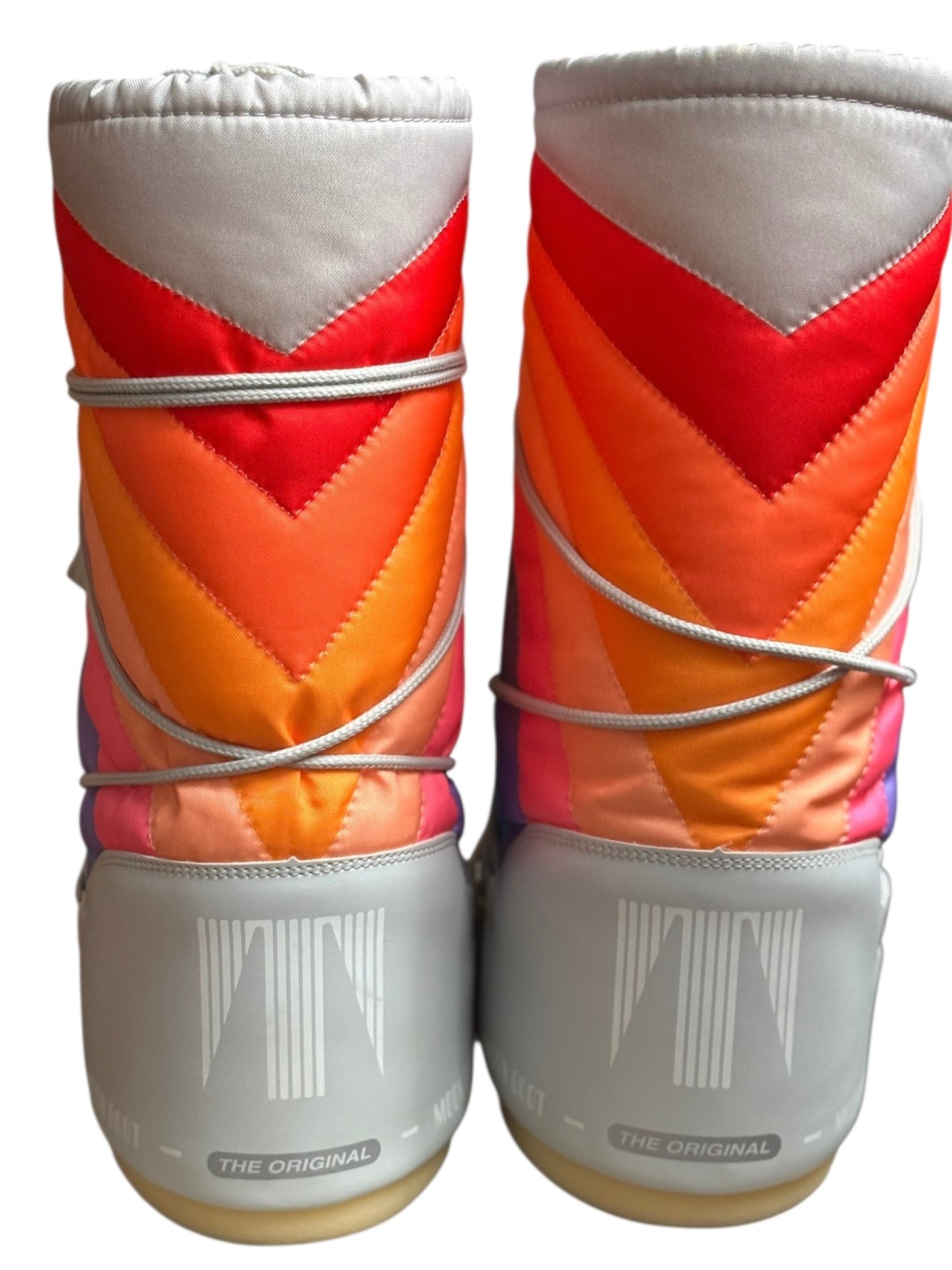 Moonboots grise et rainbow Fille 35-38