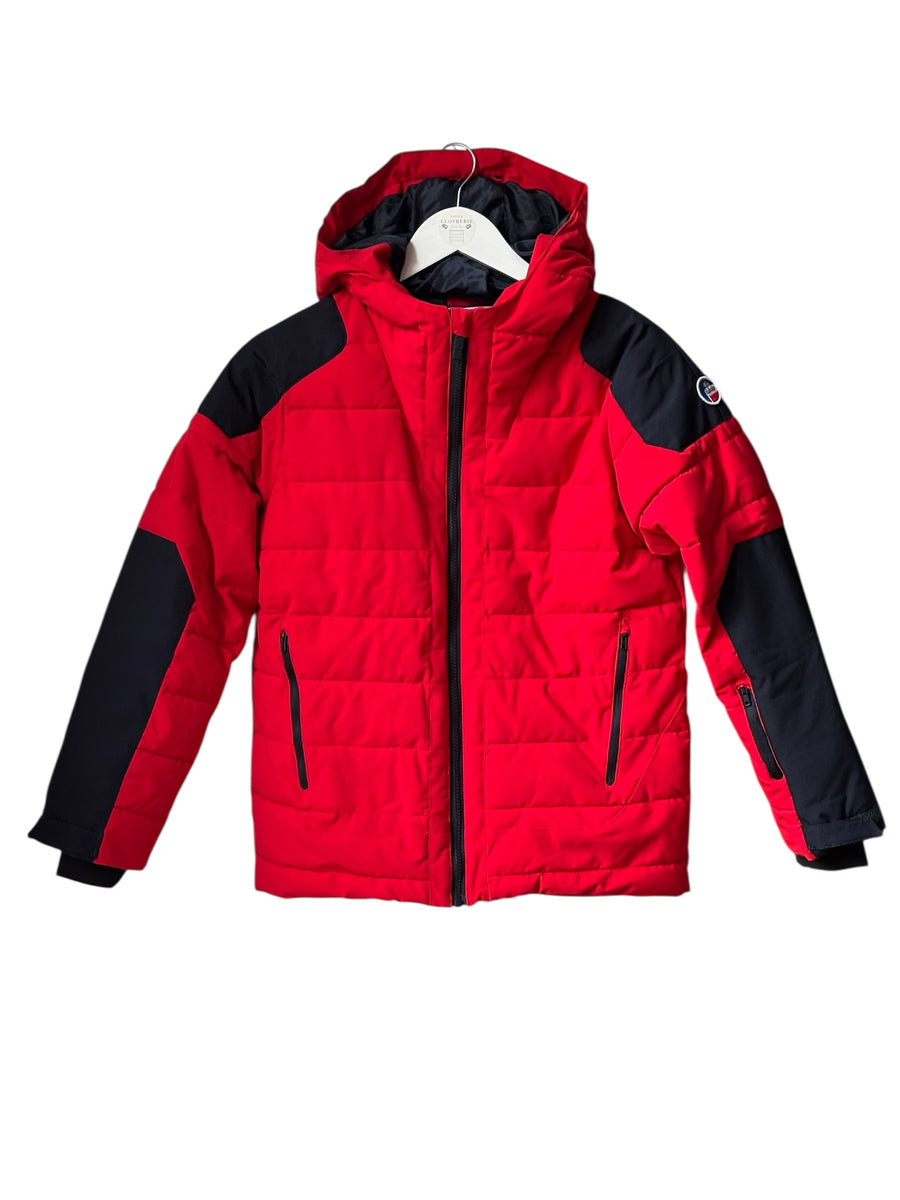 Veste ski Fusalp rouge /marine 14 ans