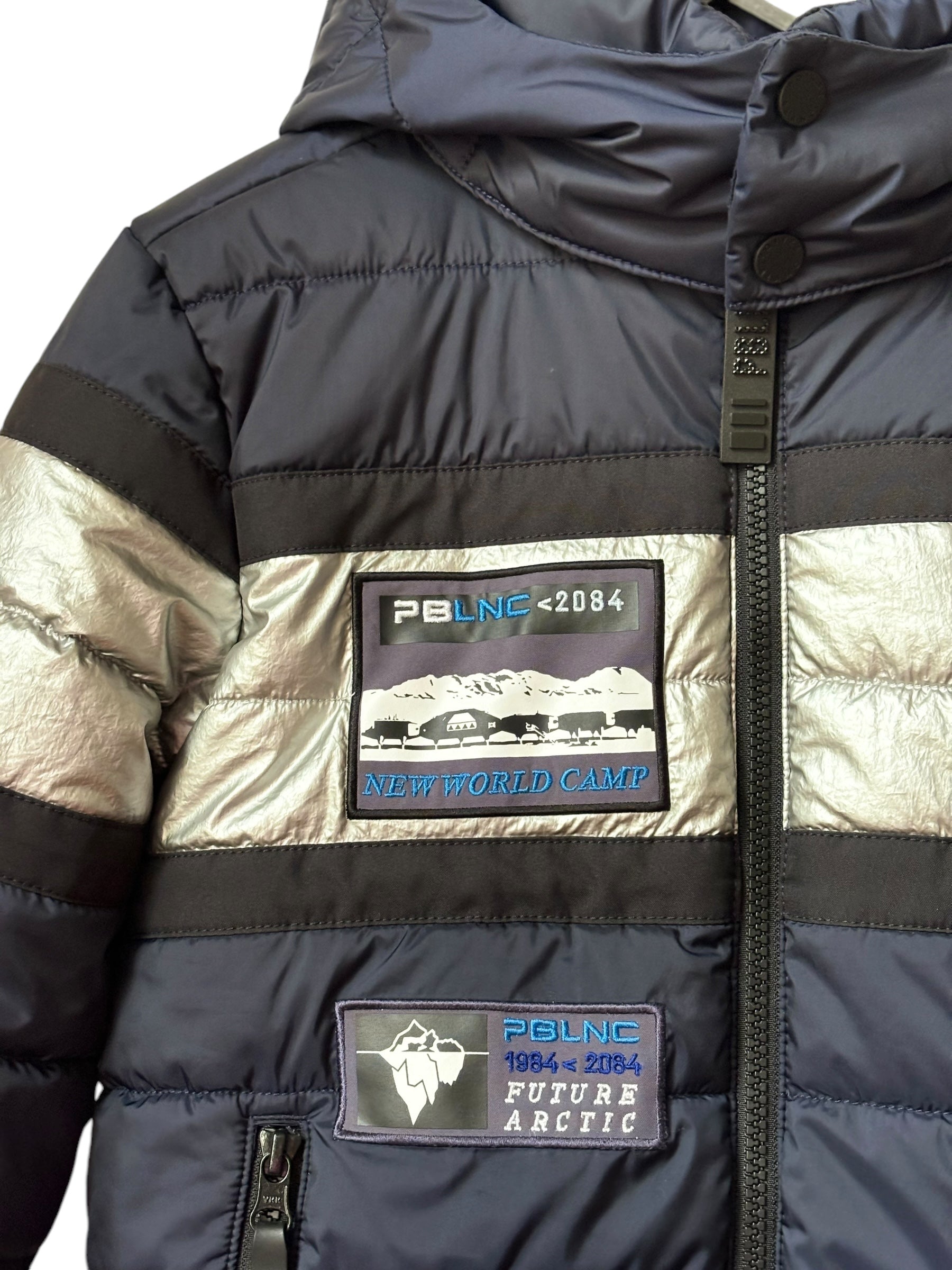 Veste ski Poivre Blanc marine 8 ans