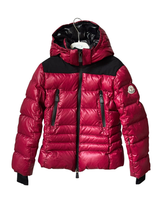 Veste de ski Moncler bordeaux 6 ans