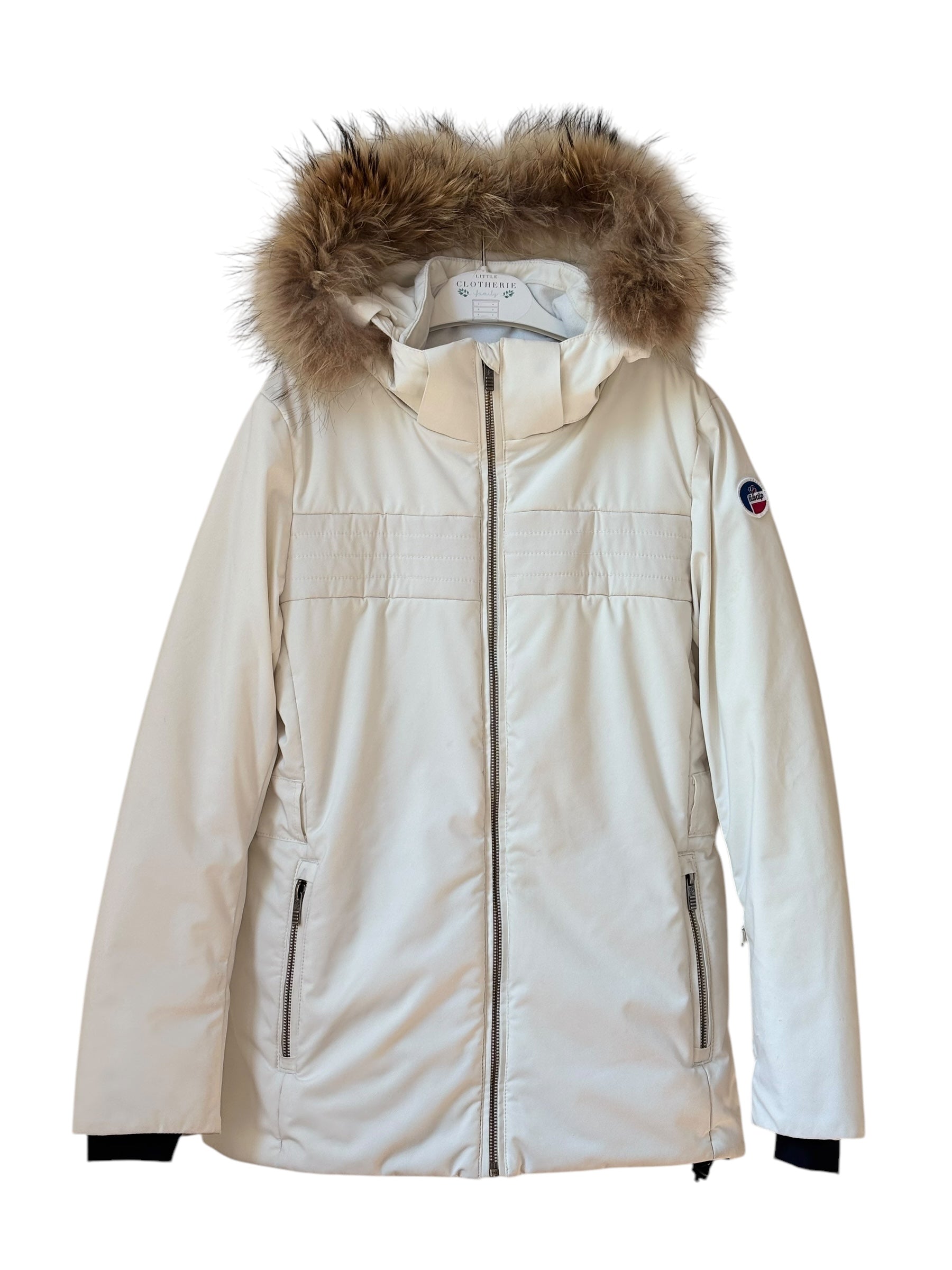 Veste ski Fusalp 12 ans blanche
