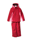 Ensemble ski Fusalp No Panik rouge et rose 8 ans