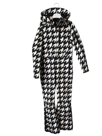 Combinaison de ski PIED DE POULE N&B  Perfect Moment 12 ANS