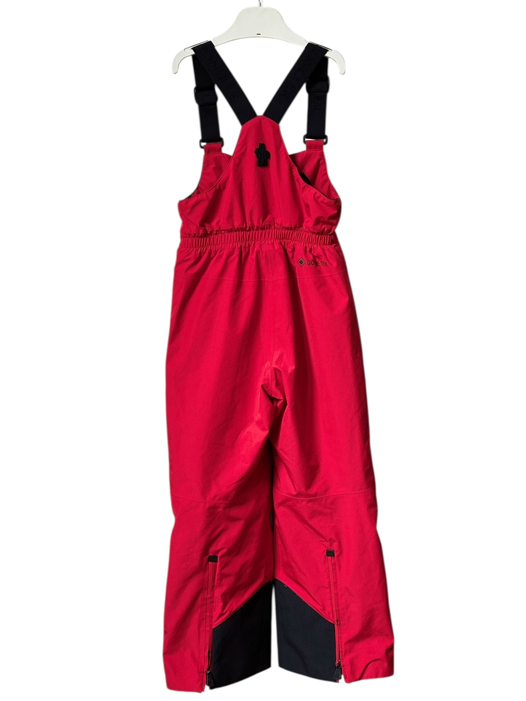 Pantalon ski MONCLER Grenoble rouge 6 ans