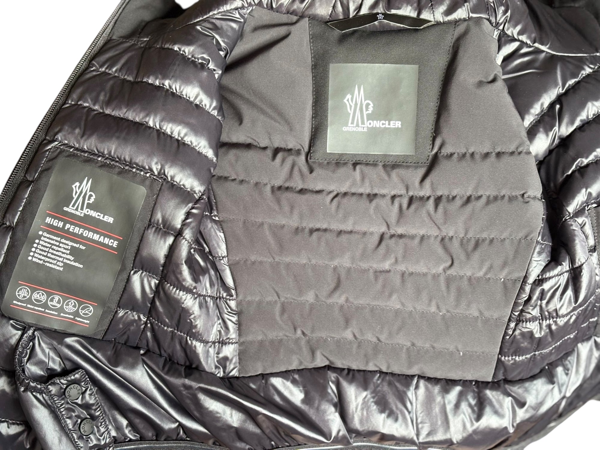 Ensemble ski Moncler noir 4 ans