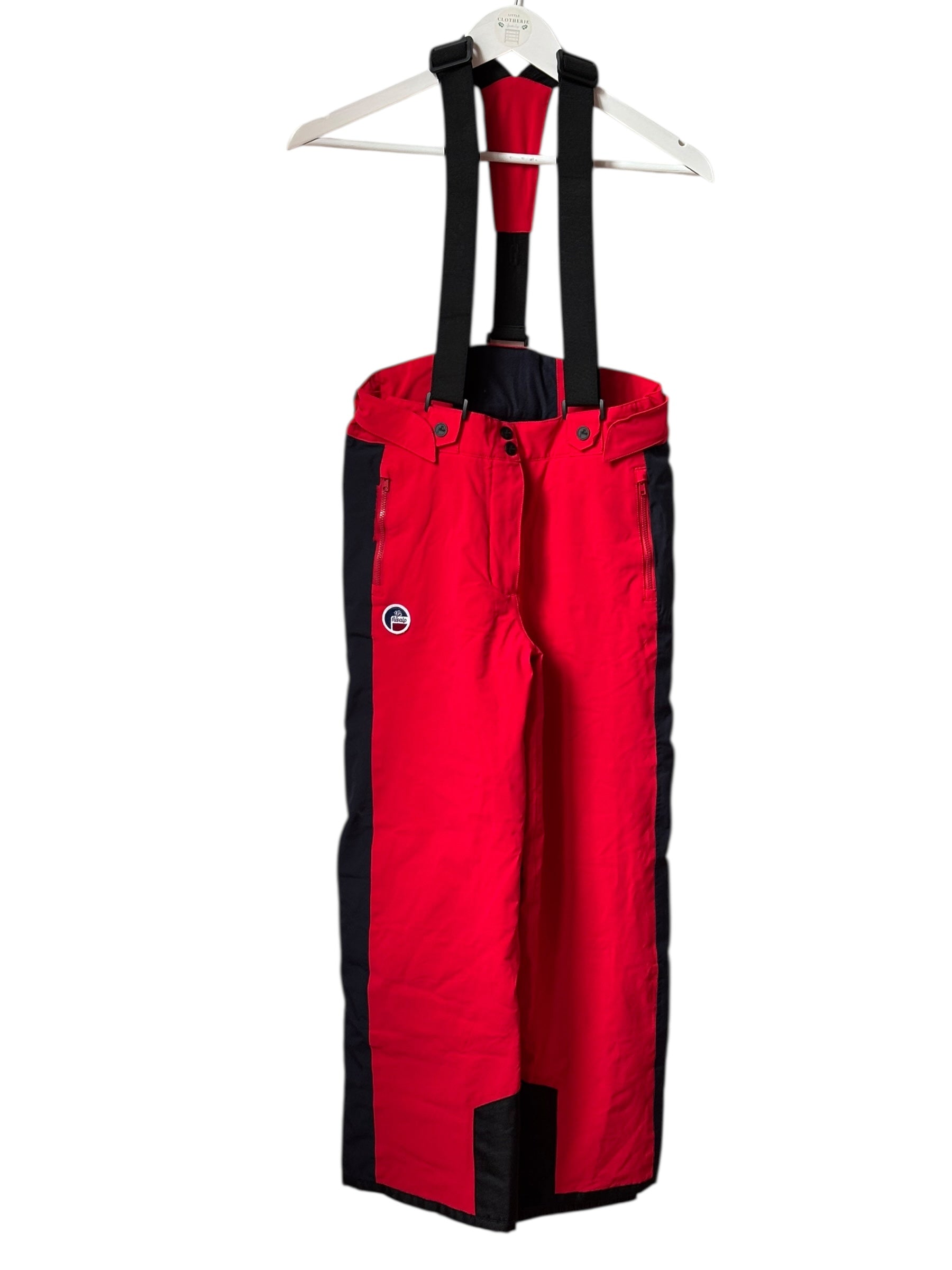 Pantalon ski Fusalp rouge 12 ans