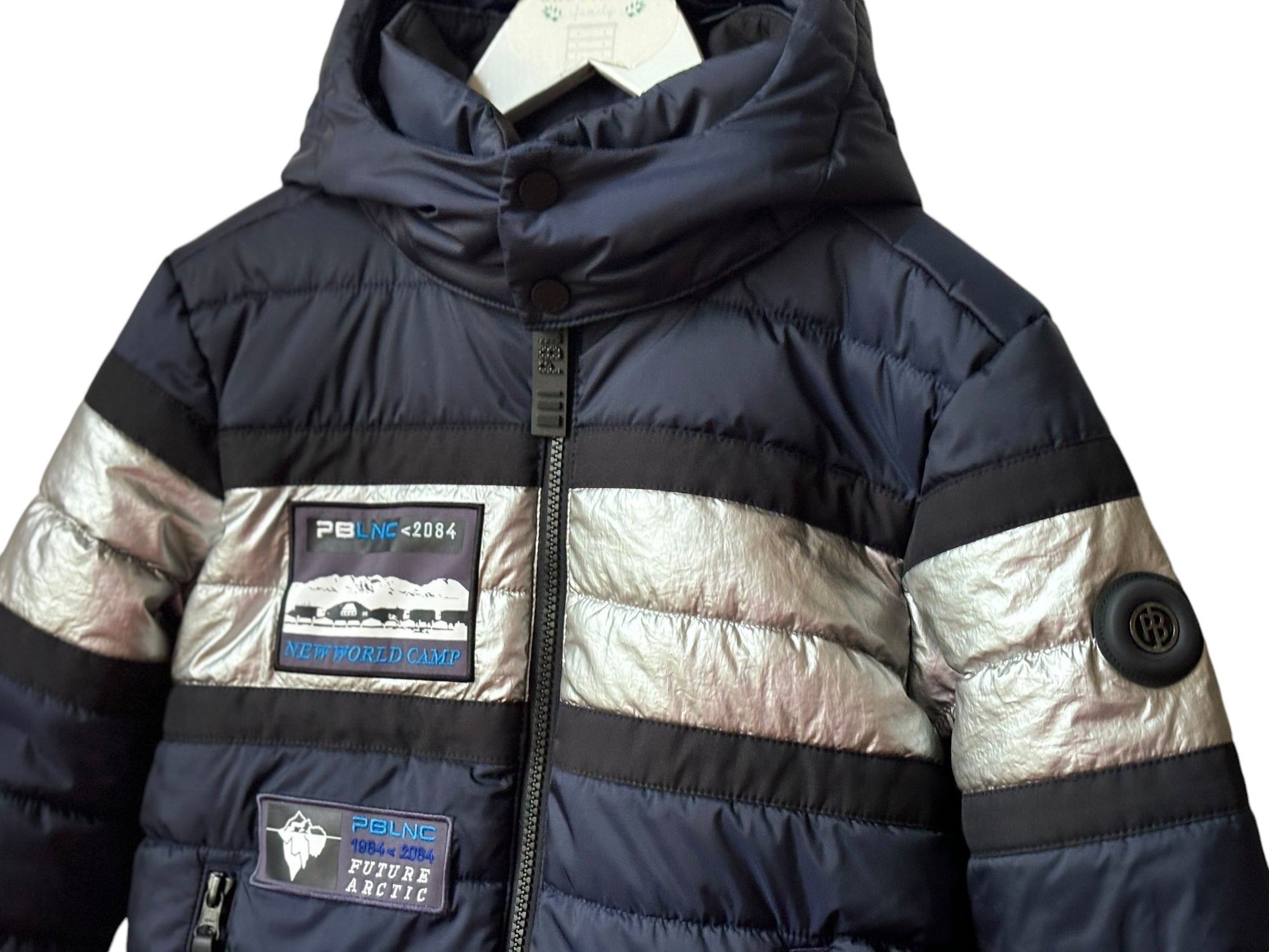 Veste ski Poivre Blanc marine 8 ans