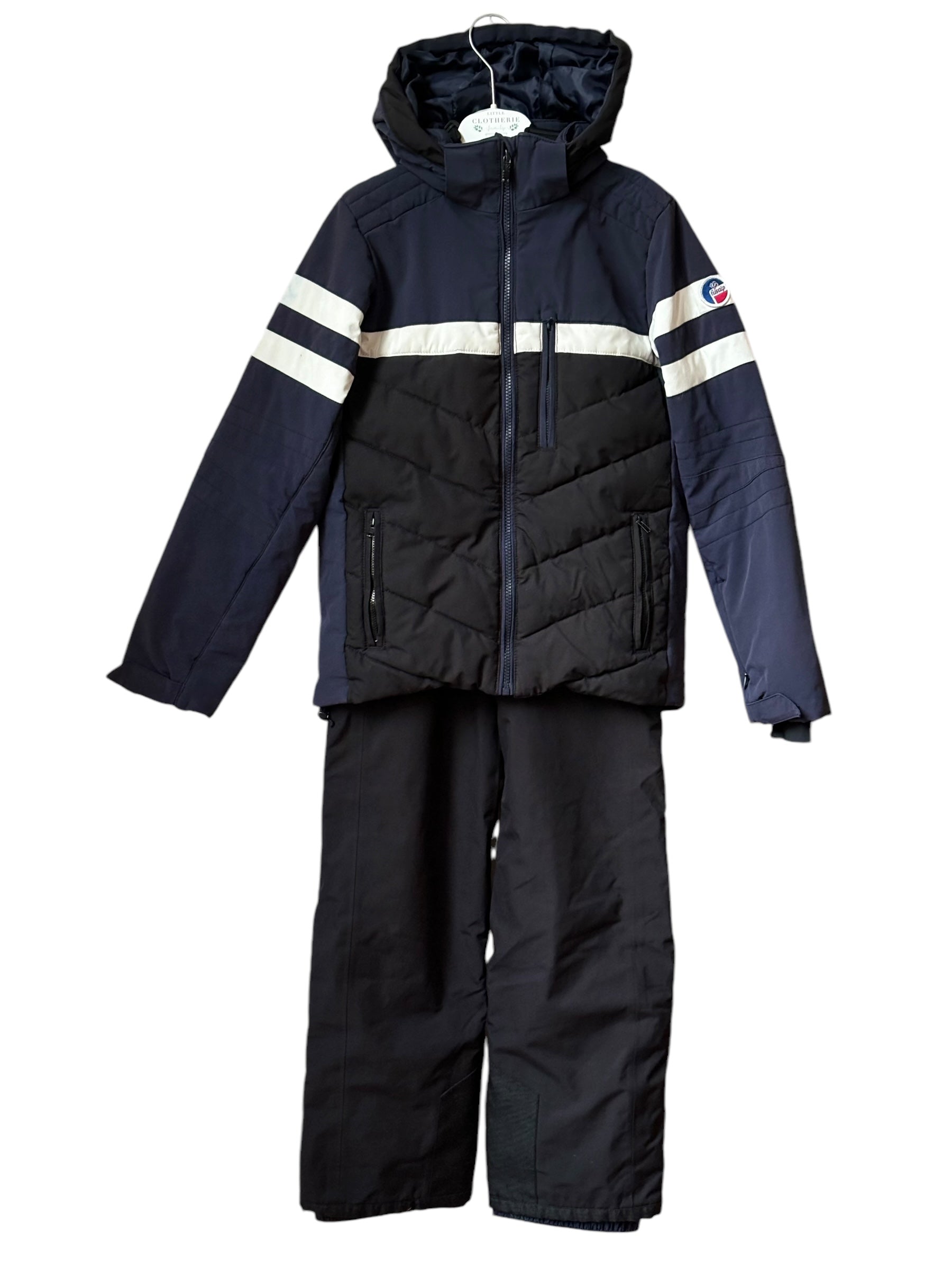 Ensemble ski Fusalp 10 ans marine et noir