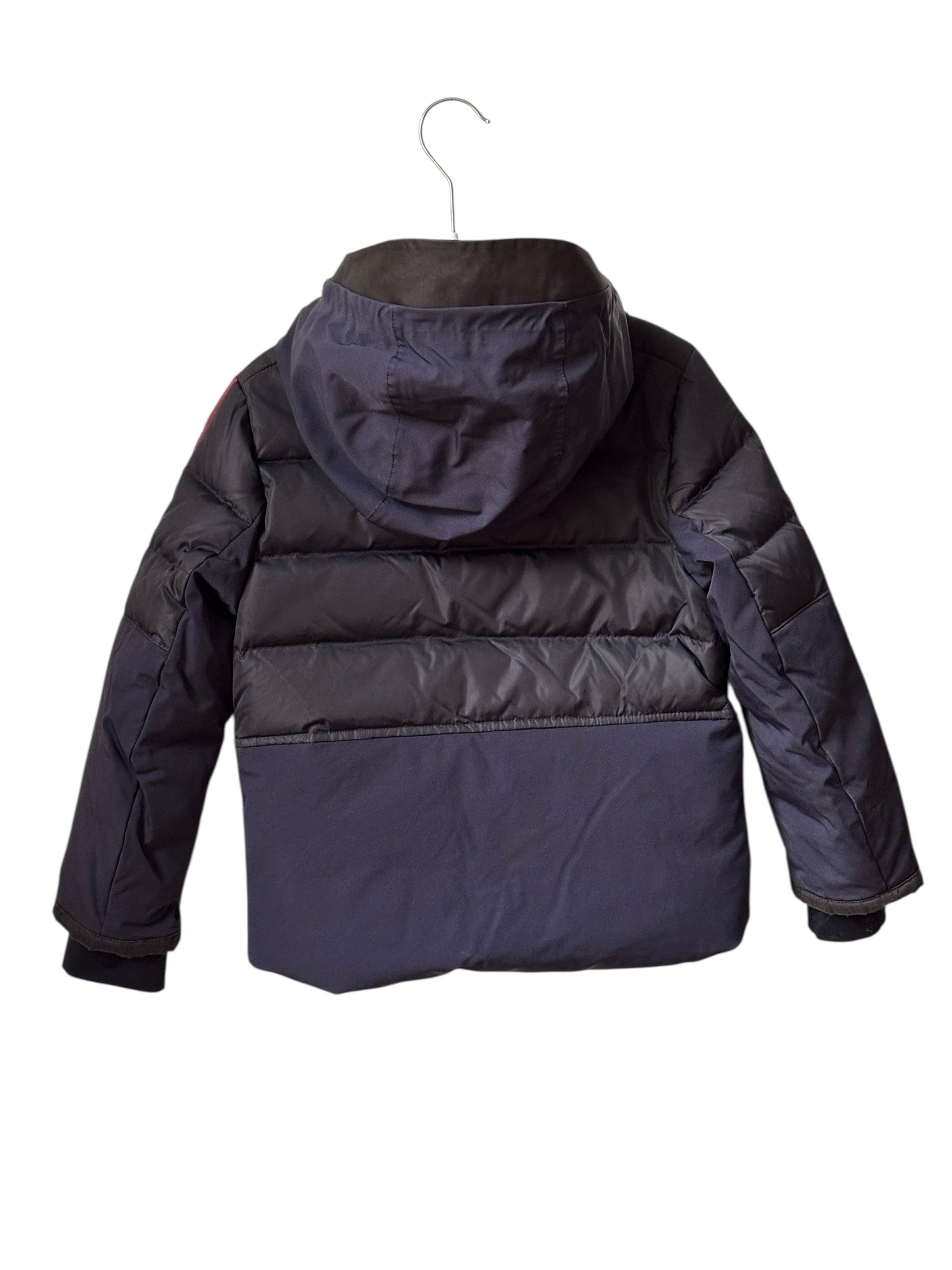 Veste ski Moncler marine et noir 6 ans