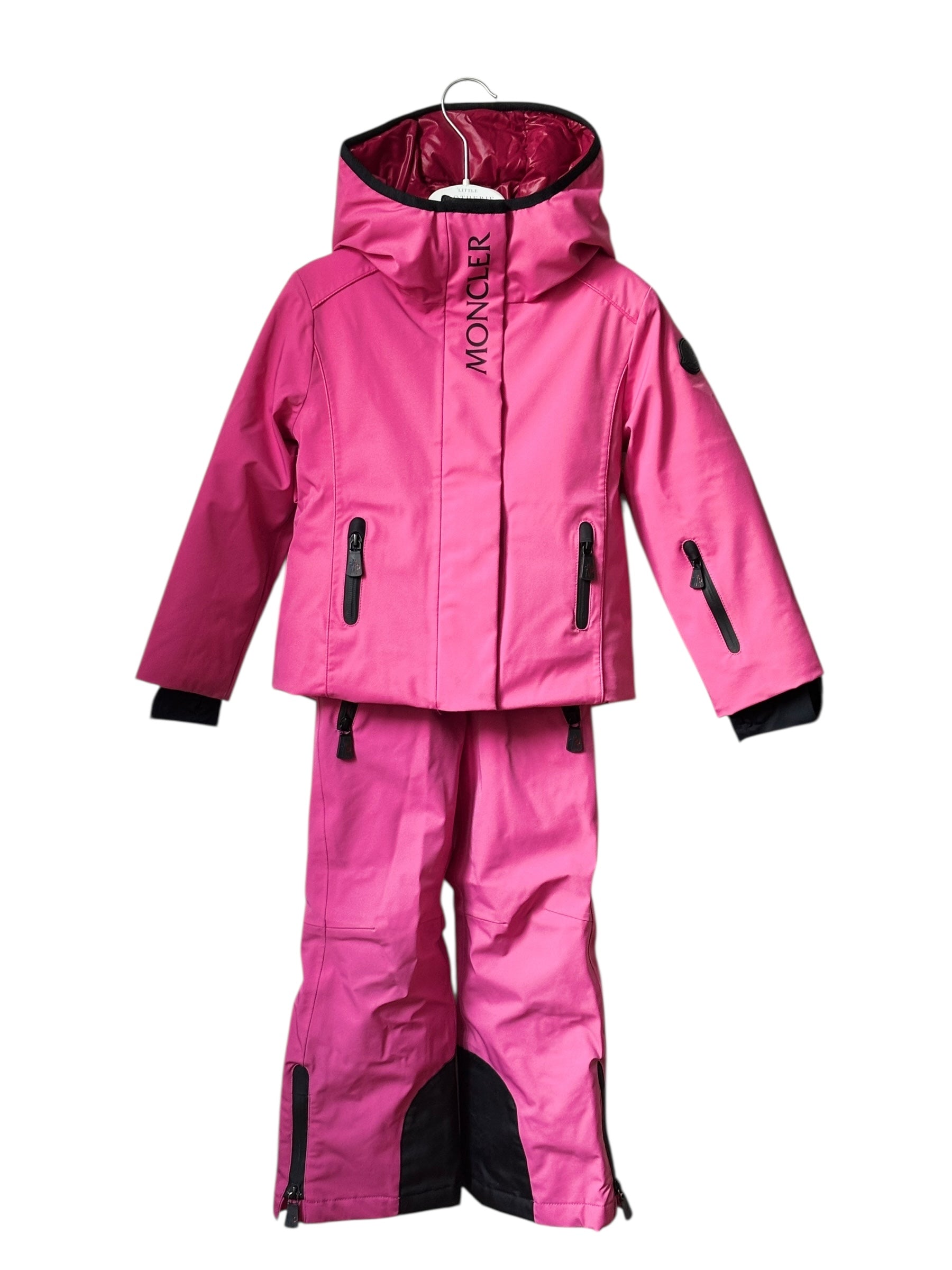 Tenue de ski Moncler rose 5 ans