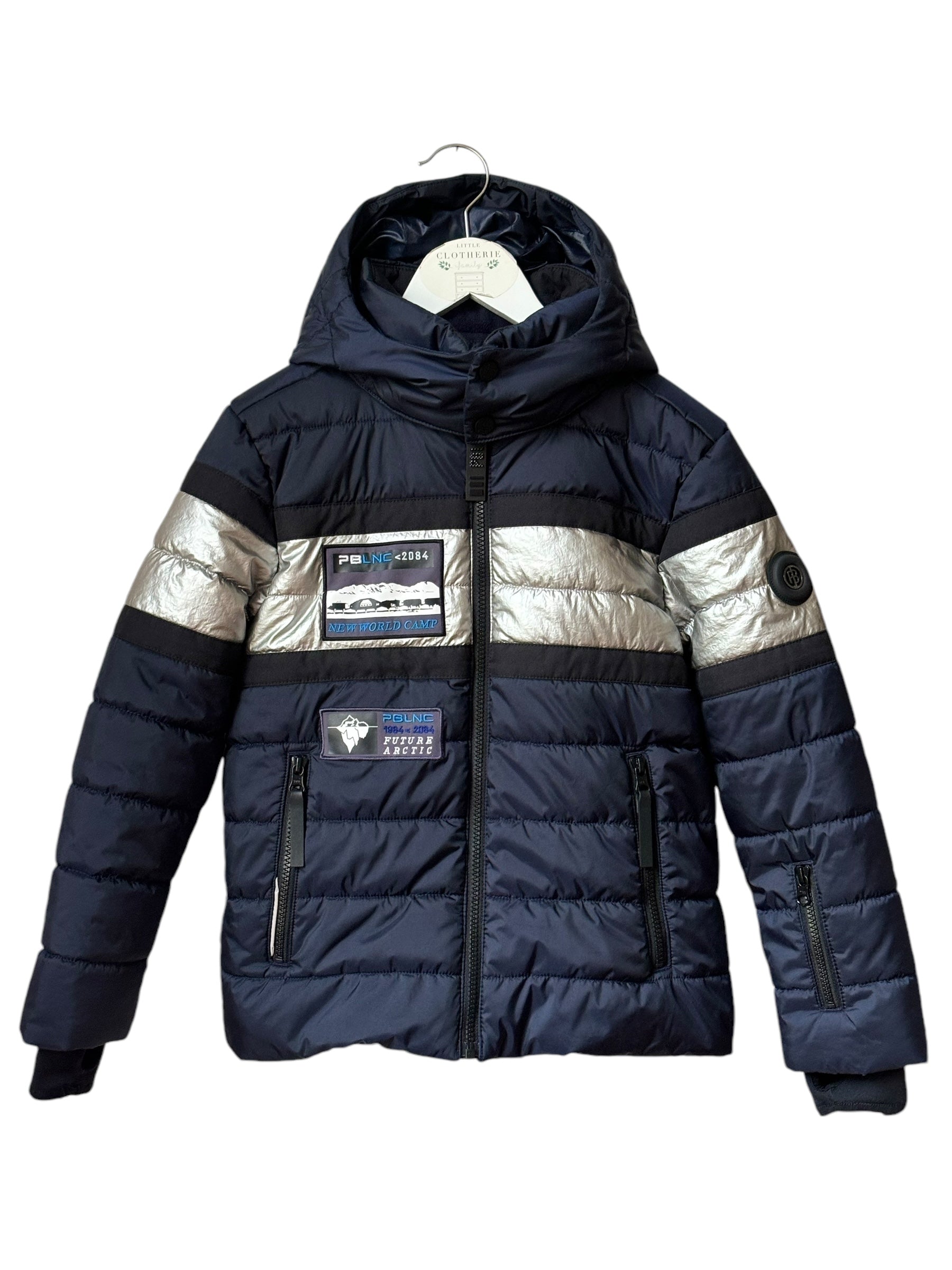 Veste ski Poivre Blanc marine 8 ans
