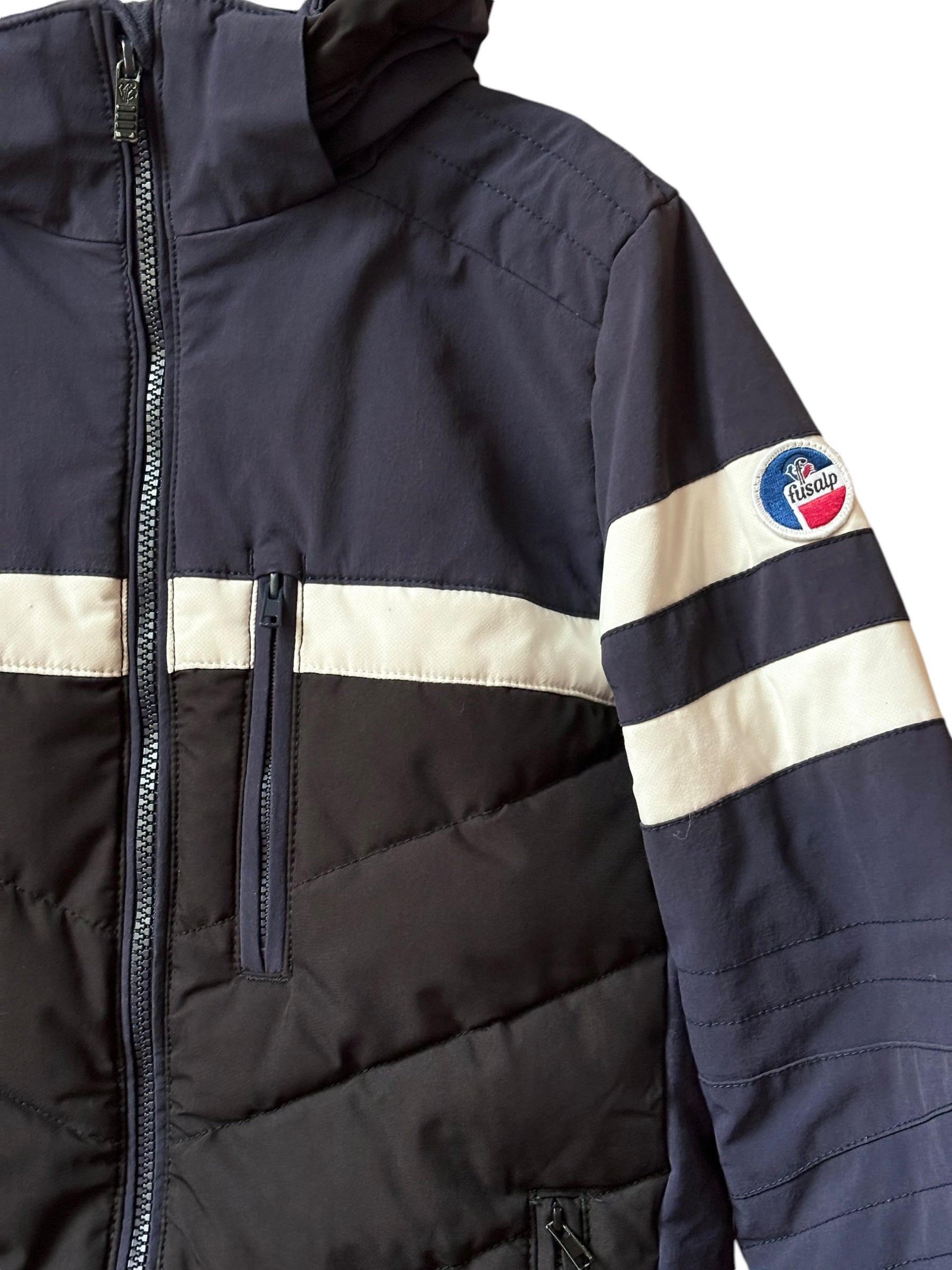 Ensemble ski Fusalp 10 ans marine et noir