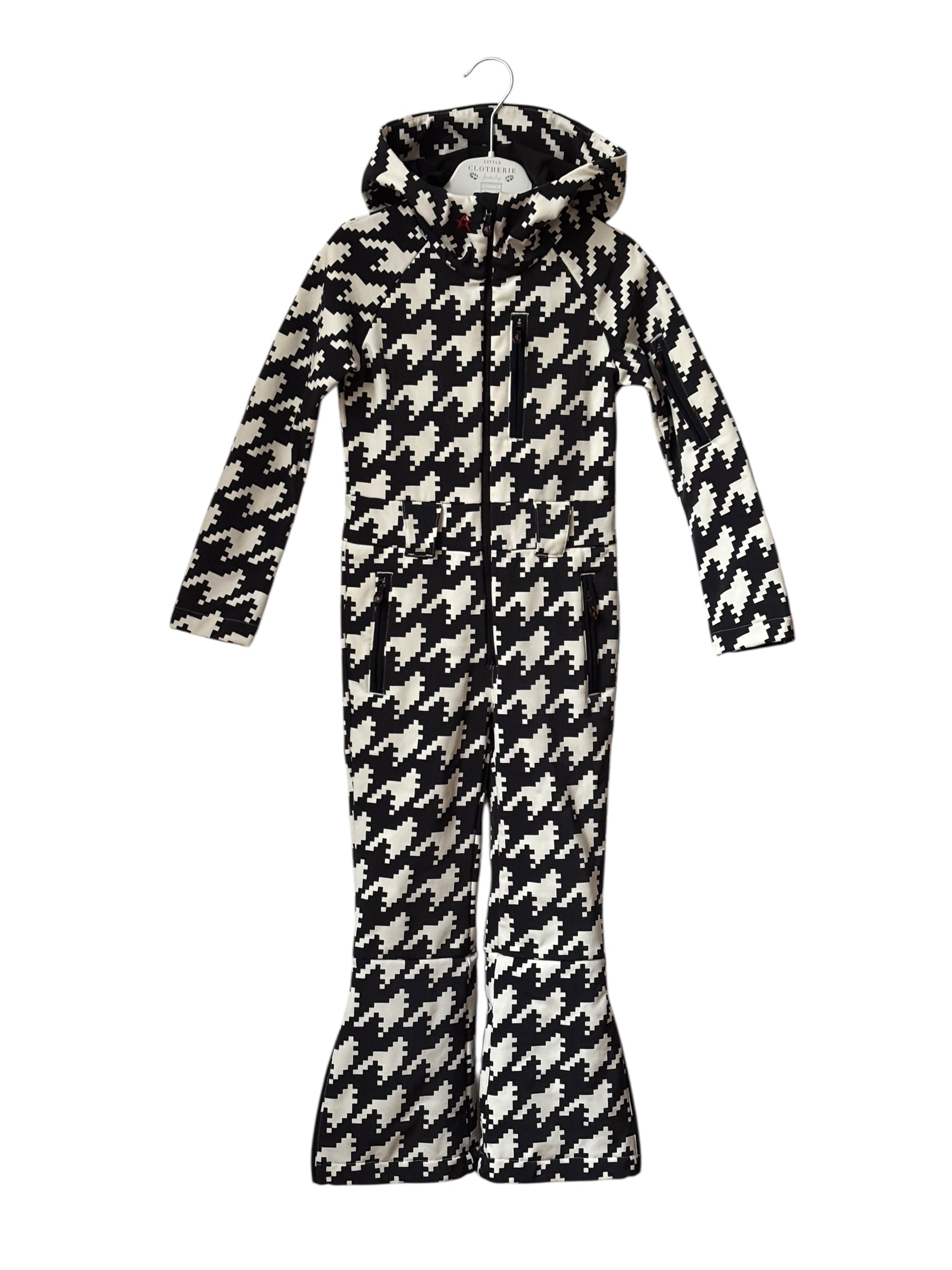 Combinaison de ski PIED DE POULE N&B  Perfect Moment 6 ans