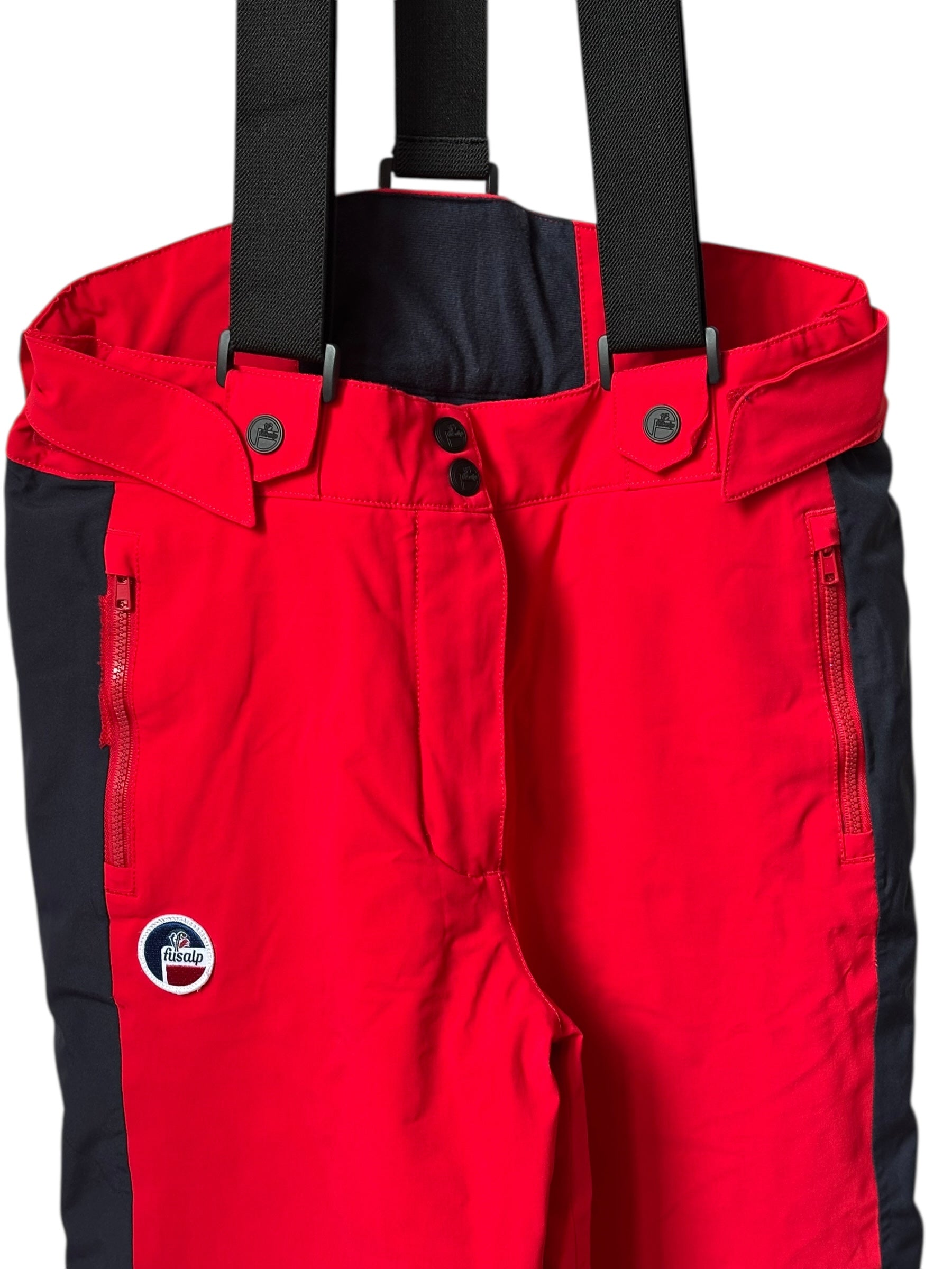 Pantalon ski Fusalp rouge 12 ans