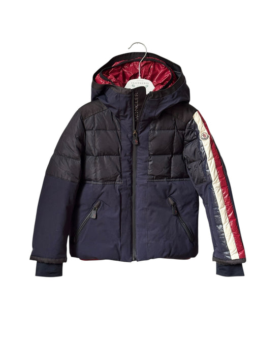 Veste ski Moncler marine et noir 6 ans