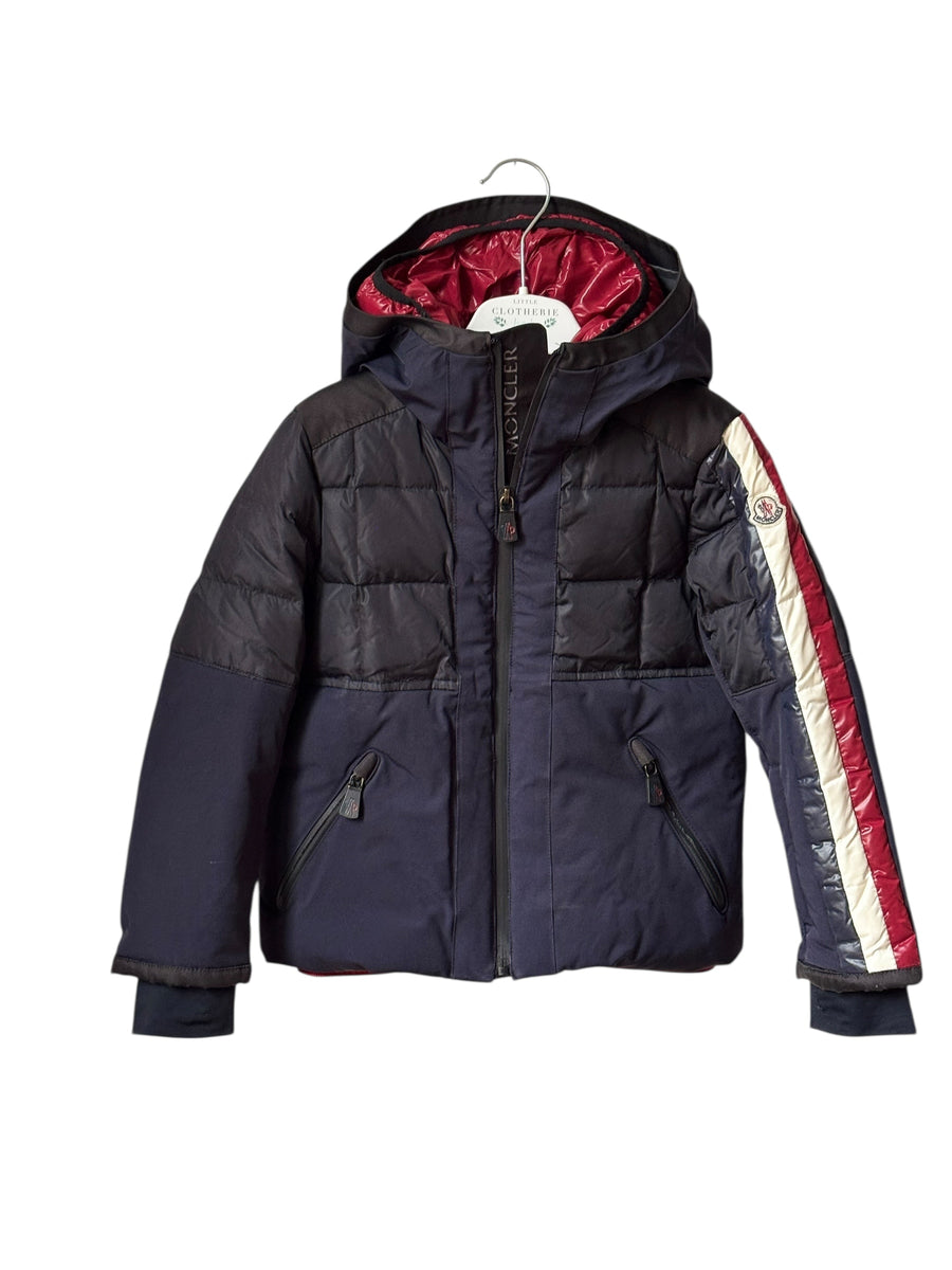 Veste ski Moncler marine et noir 6 ans